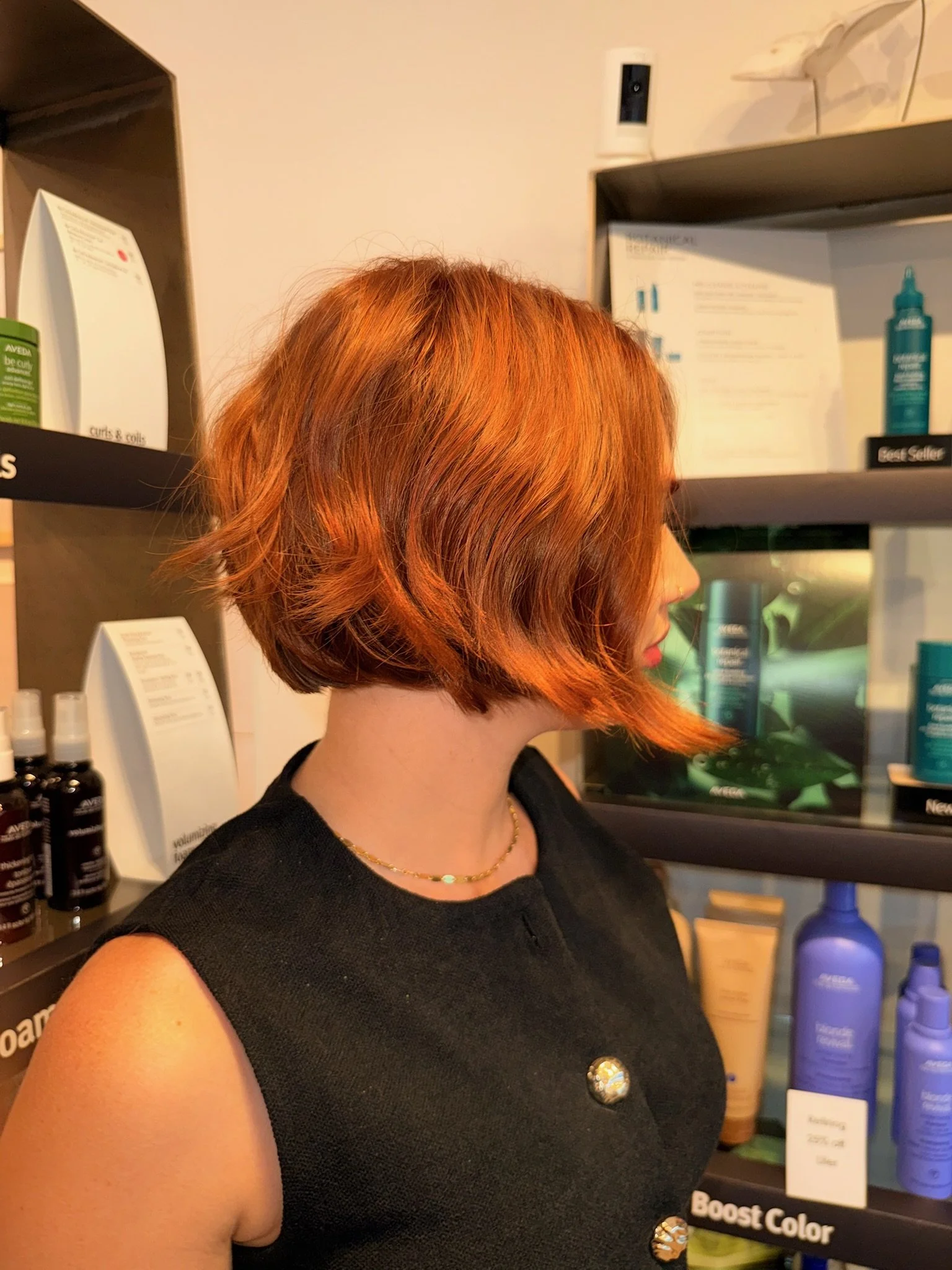 short red head color