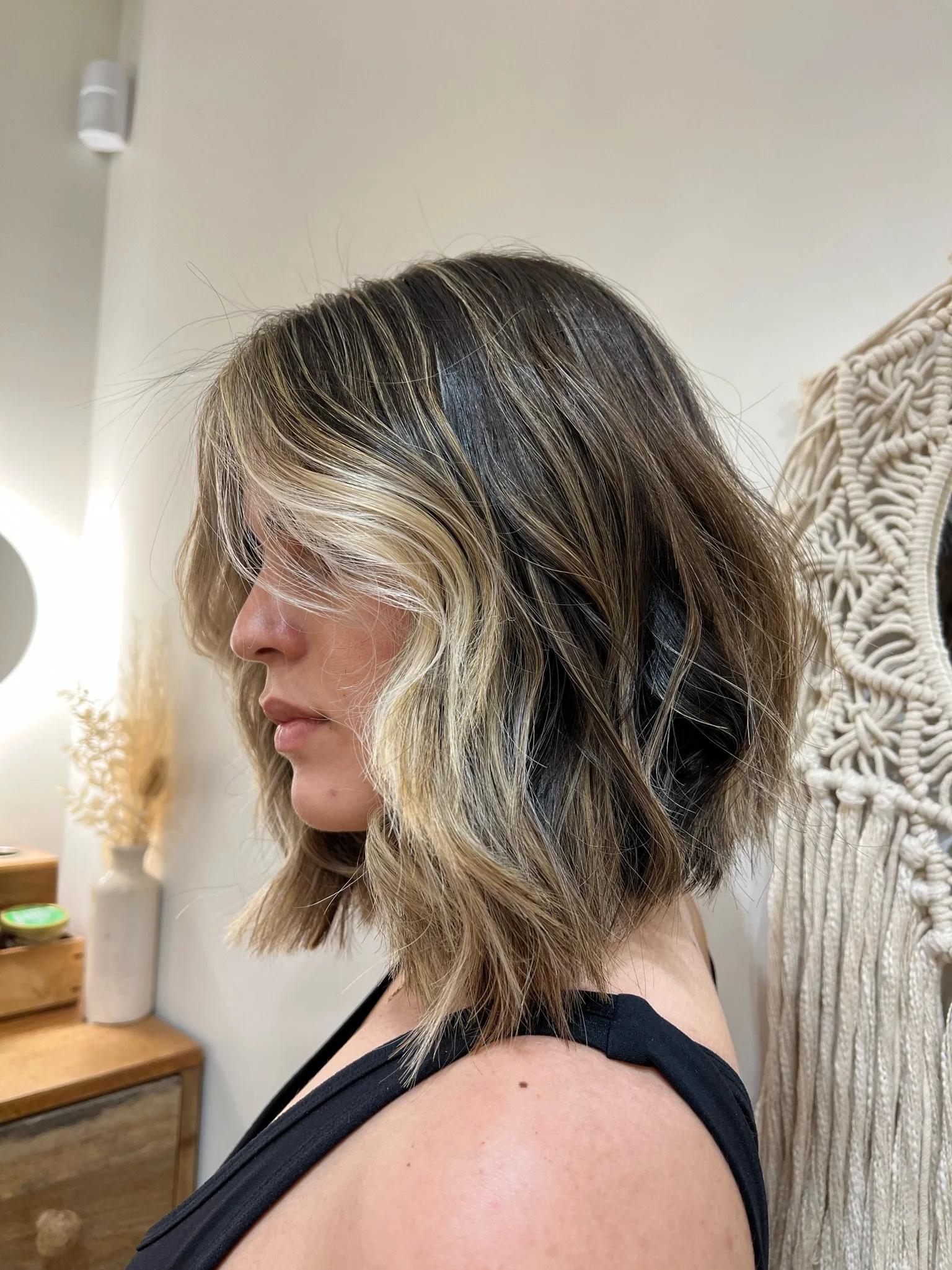 Light to dark Balayage