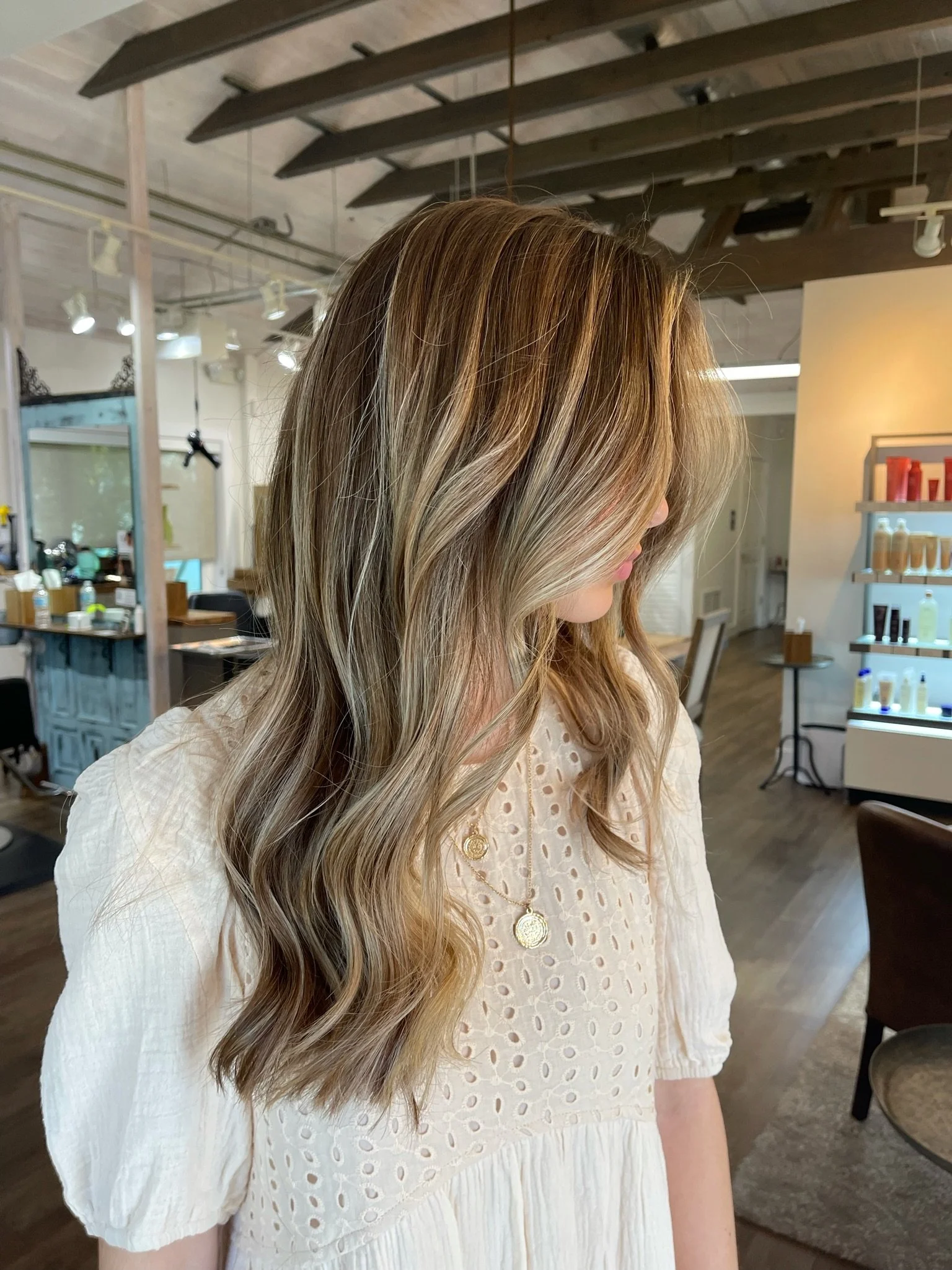 painted balayage