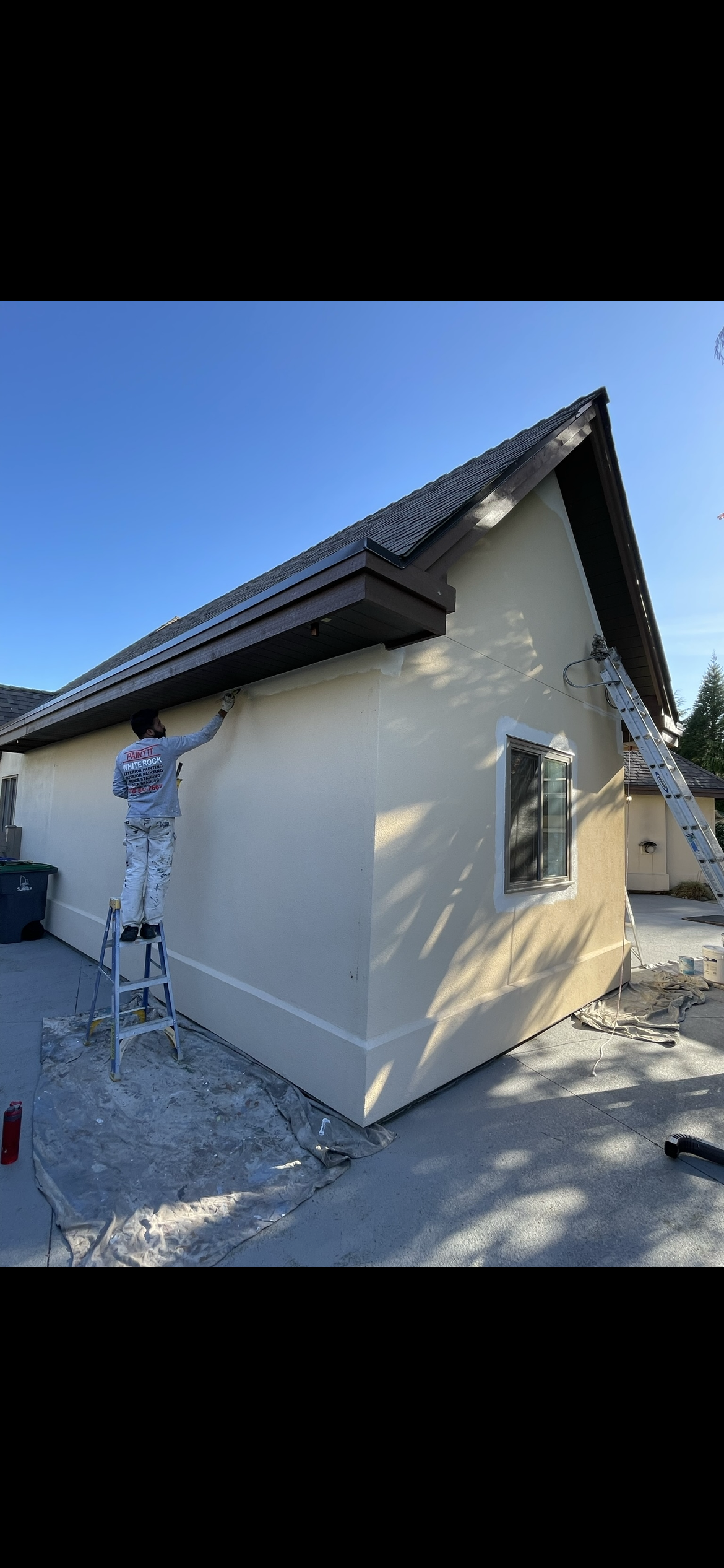 Exterior Fascia Painting Services White Rock