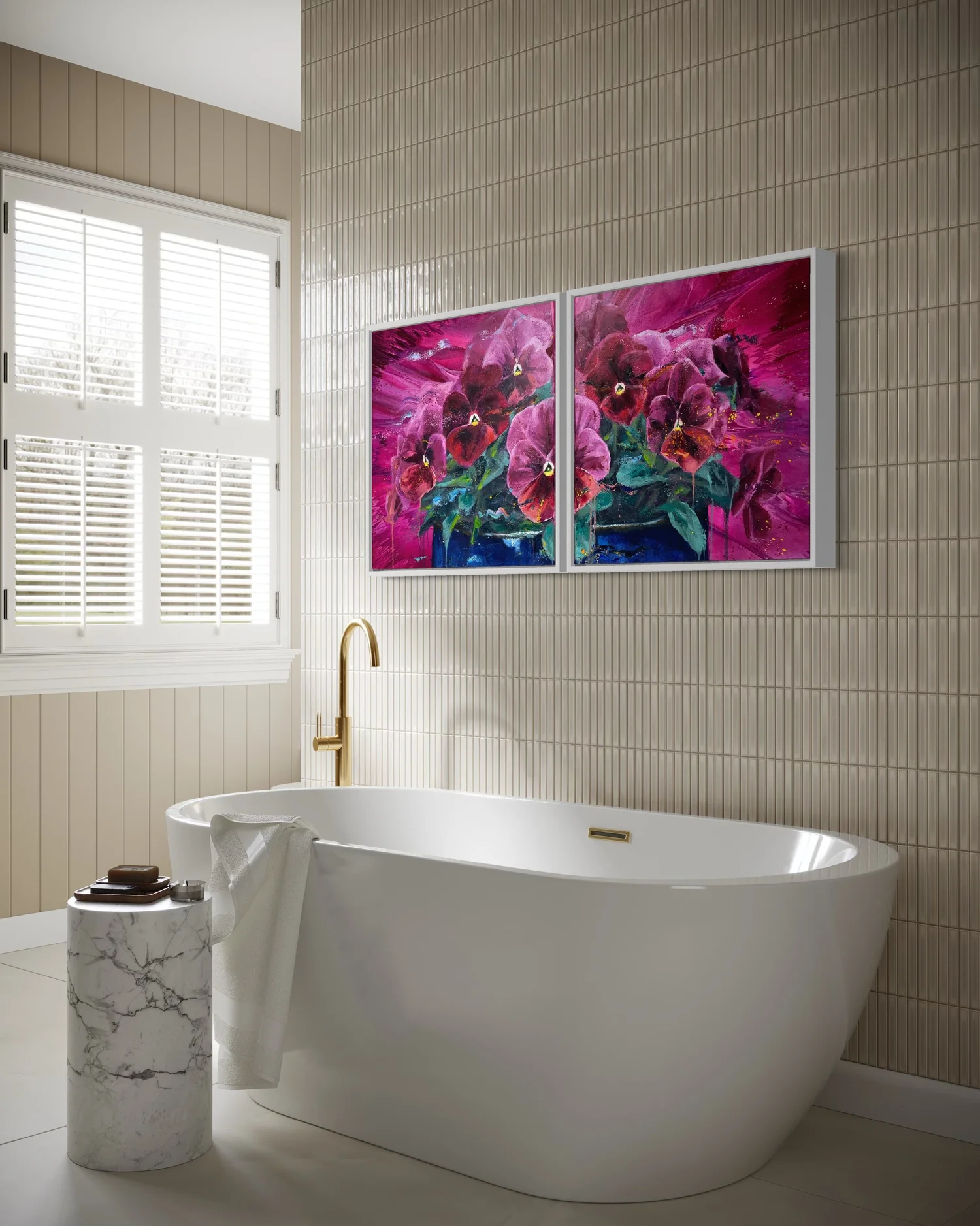 Magenta Smiles — Dave Greyshock Art