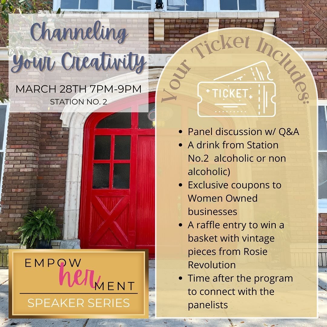 We&rsquo;re TWO days away from our final panel, Channeling Your Creativity! If you didn&rsquo;t make it to our previous two panels, you don&rsquo;t want to miss this one! 

This Thursday we&rsquo;ll be discussing how to get creative when needing to o