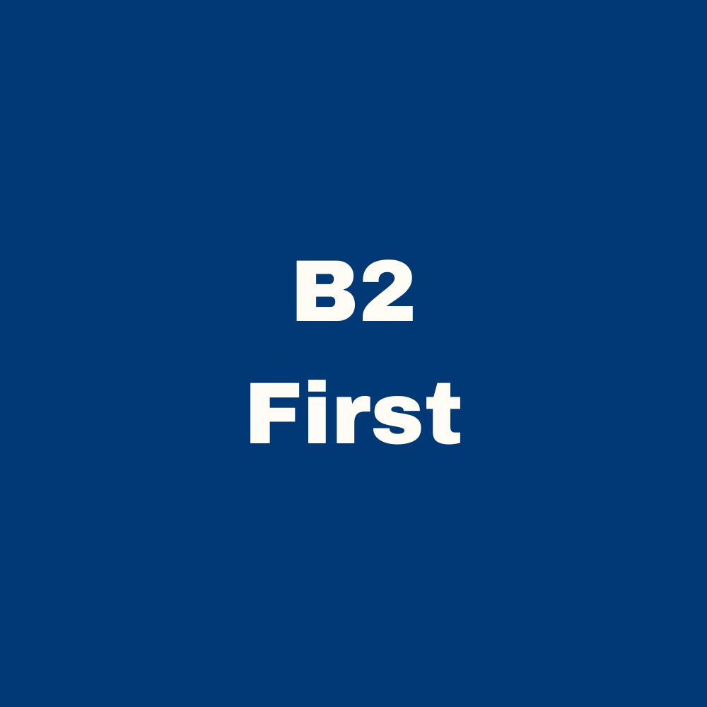 B2 First