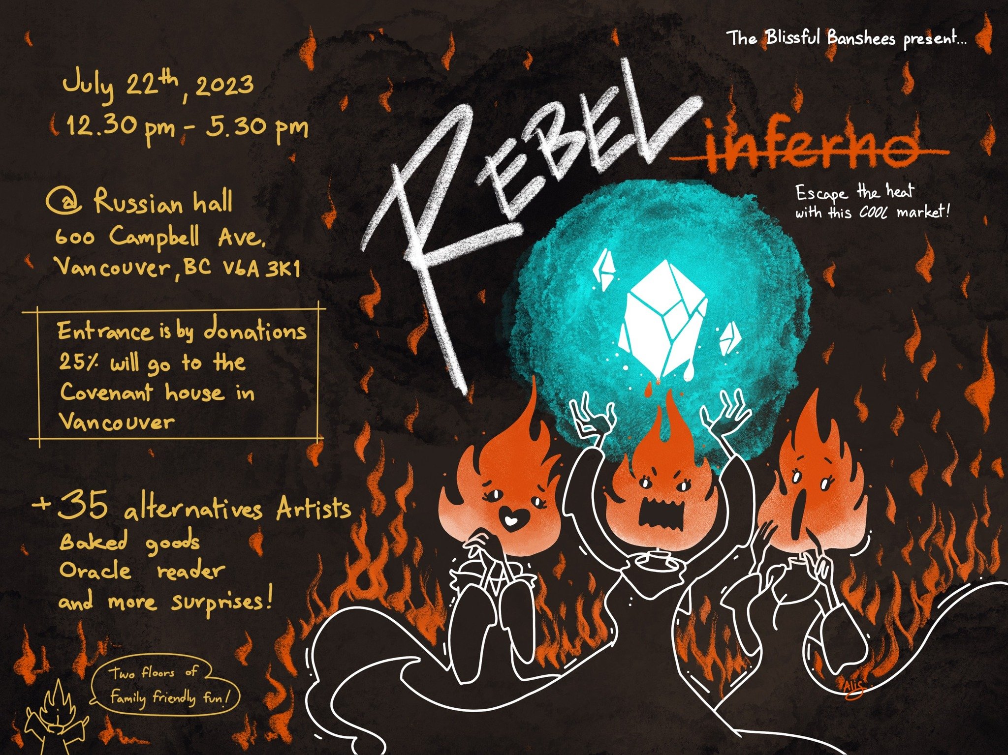 Rebel Inferno Alternative Arts Market