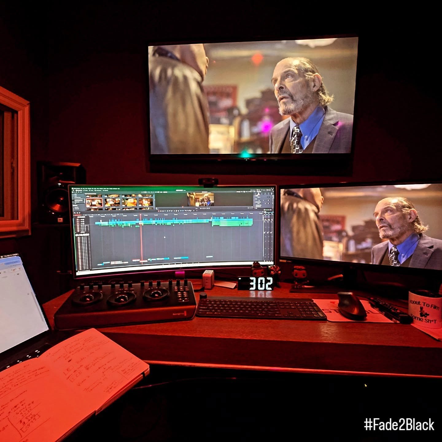 Fade2Black edit 70% complete. 

.
.
#postproduction, #edit, #davinciresolve #devonvcollins, #stimulifilm