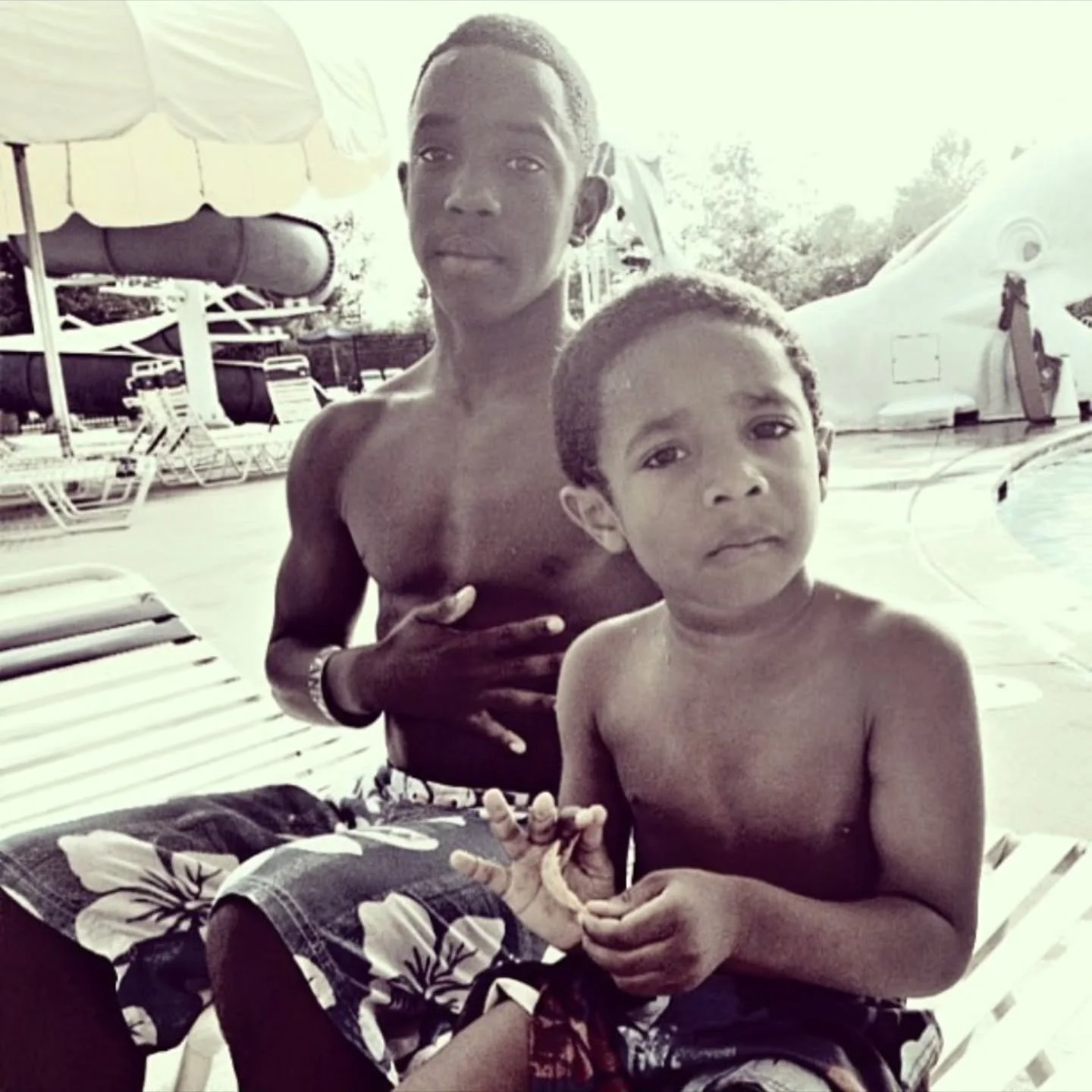 To my joyous sons. I love you so much. #nationalsonsday💙