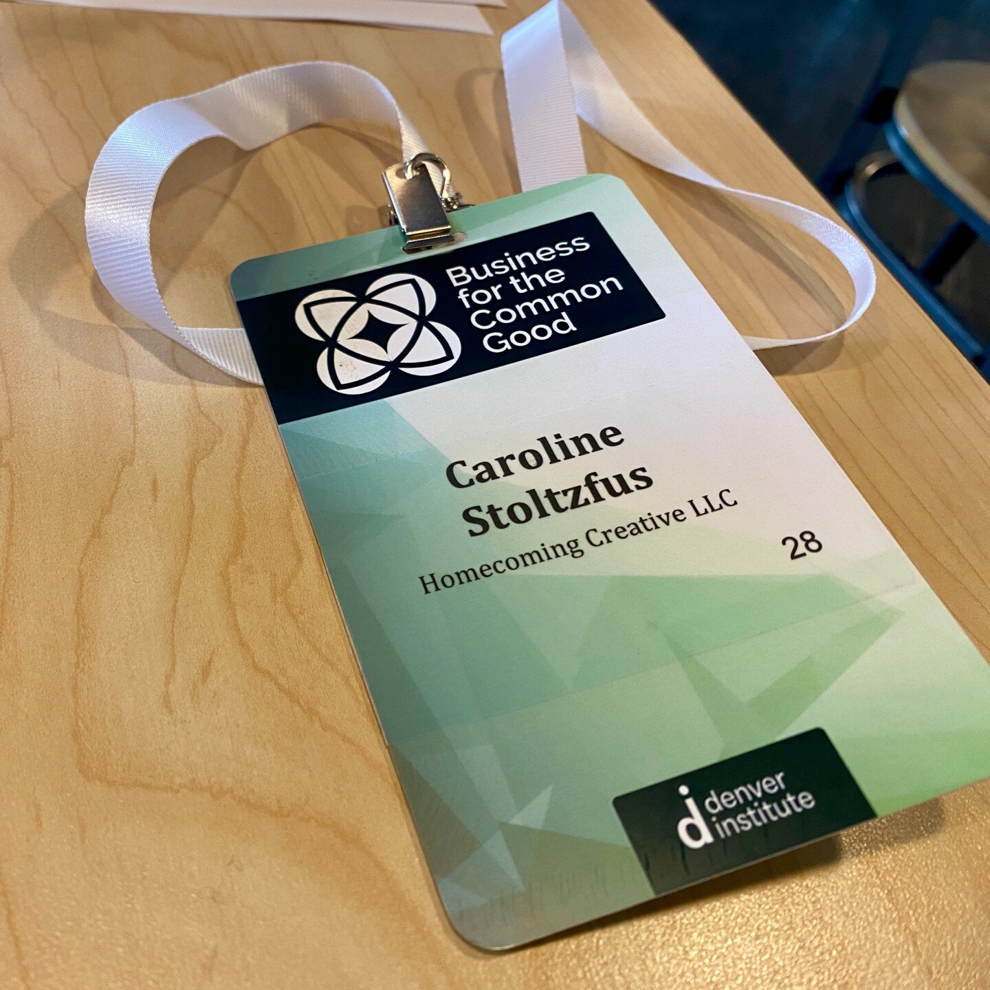 Starting this week refreshed by the good words from @denverinstitute Business for the Common Good Conference last week!

My number one takeaway: As a person of faith, working for the common good requires skillfully and thoughtfully making decisions t