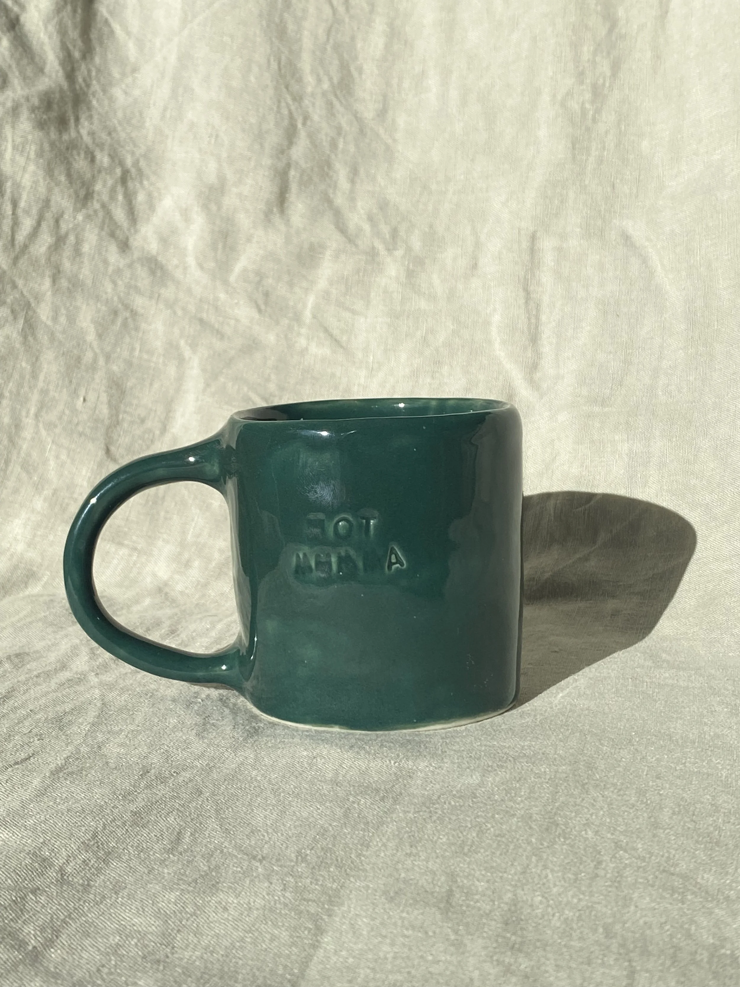 Hot Mumma Mug (deep green)