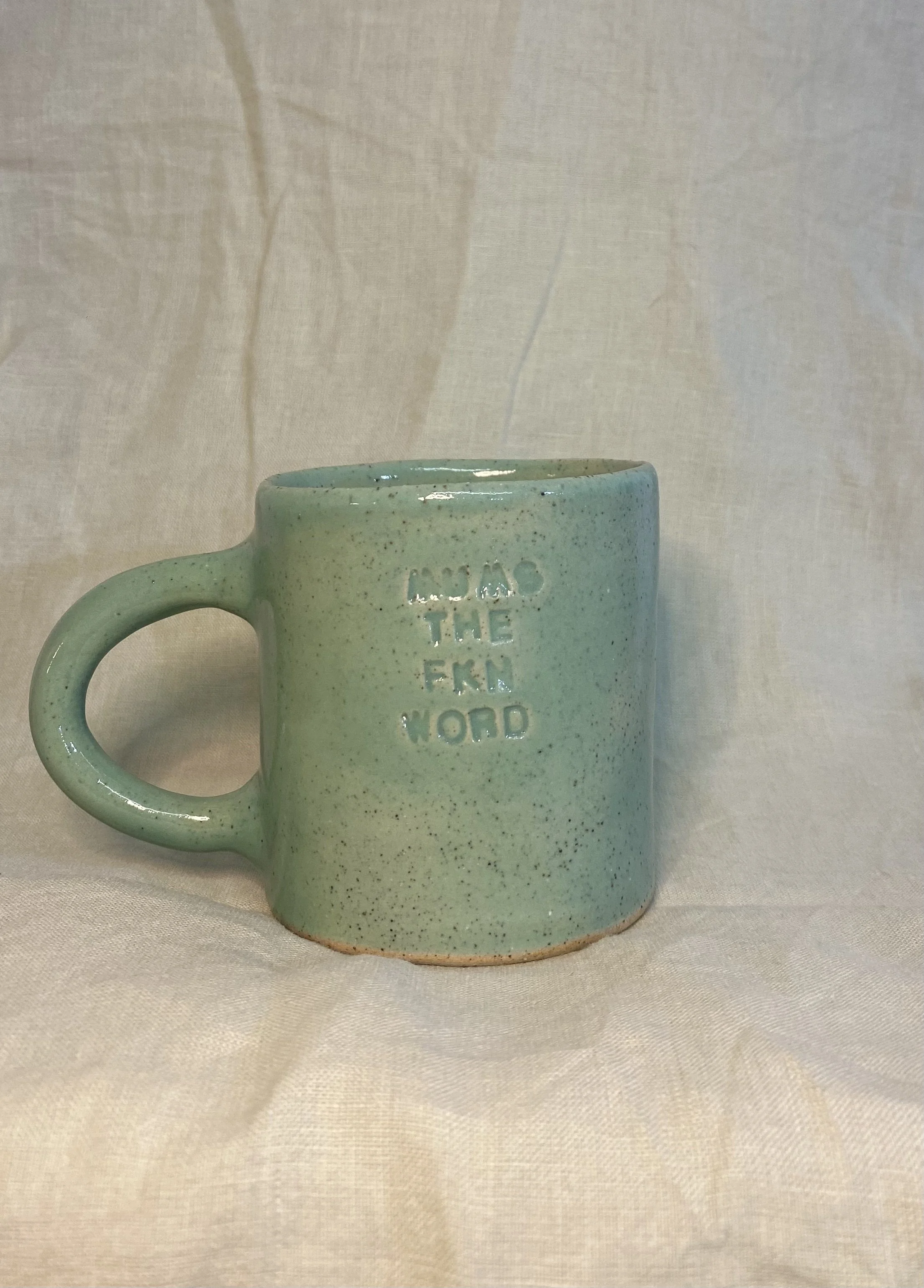 Mums The Fkn Word Mug (leaf green)