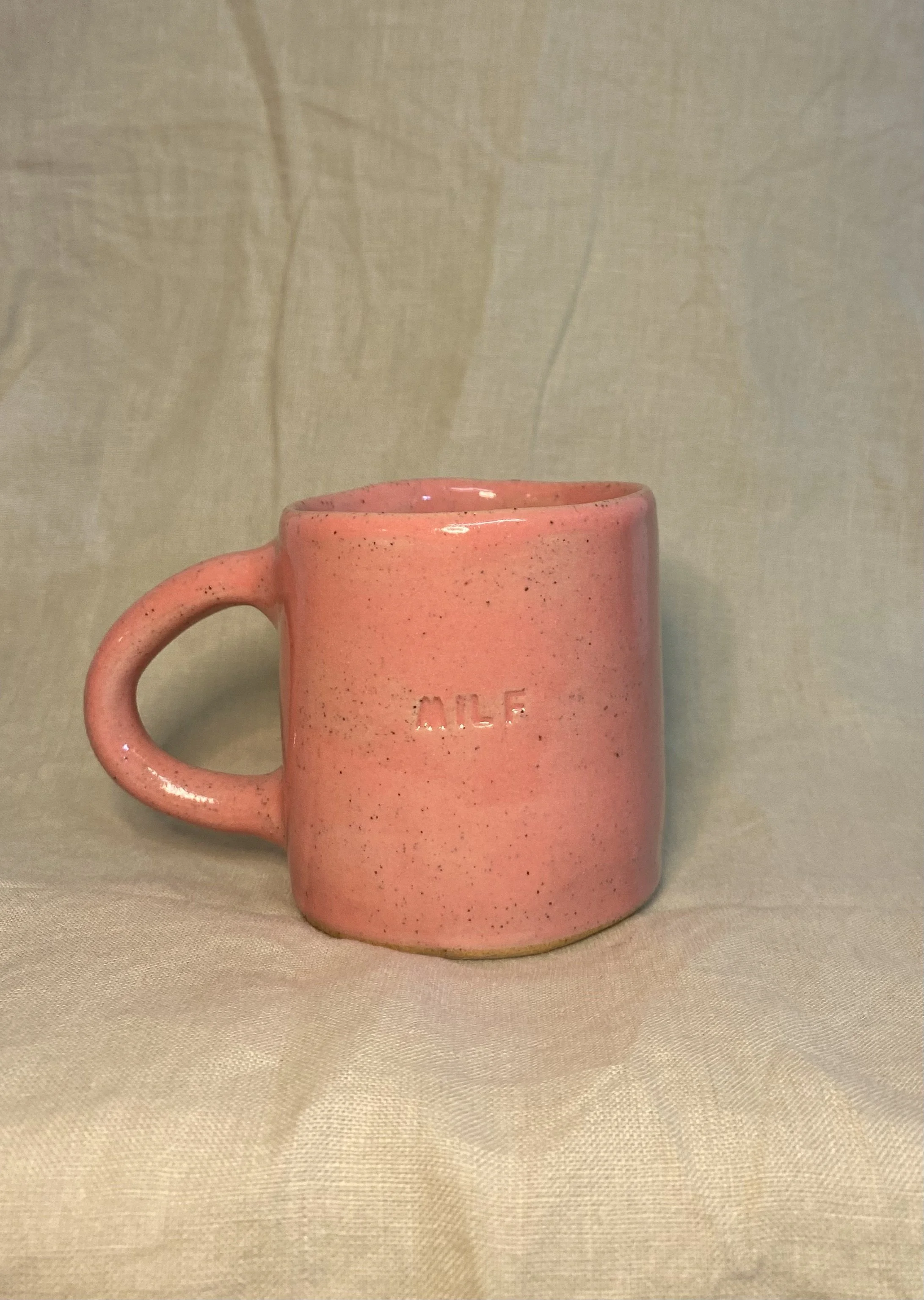 MILF Mug (barbie pink)