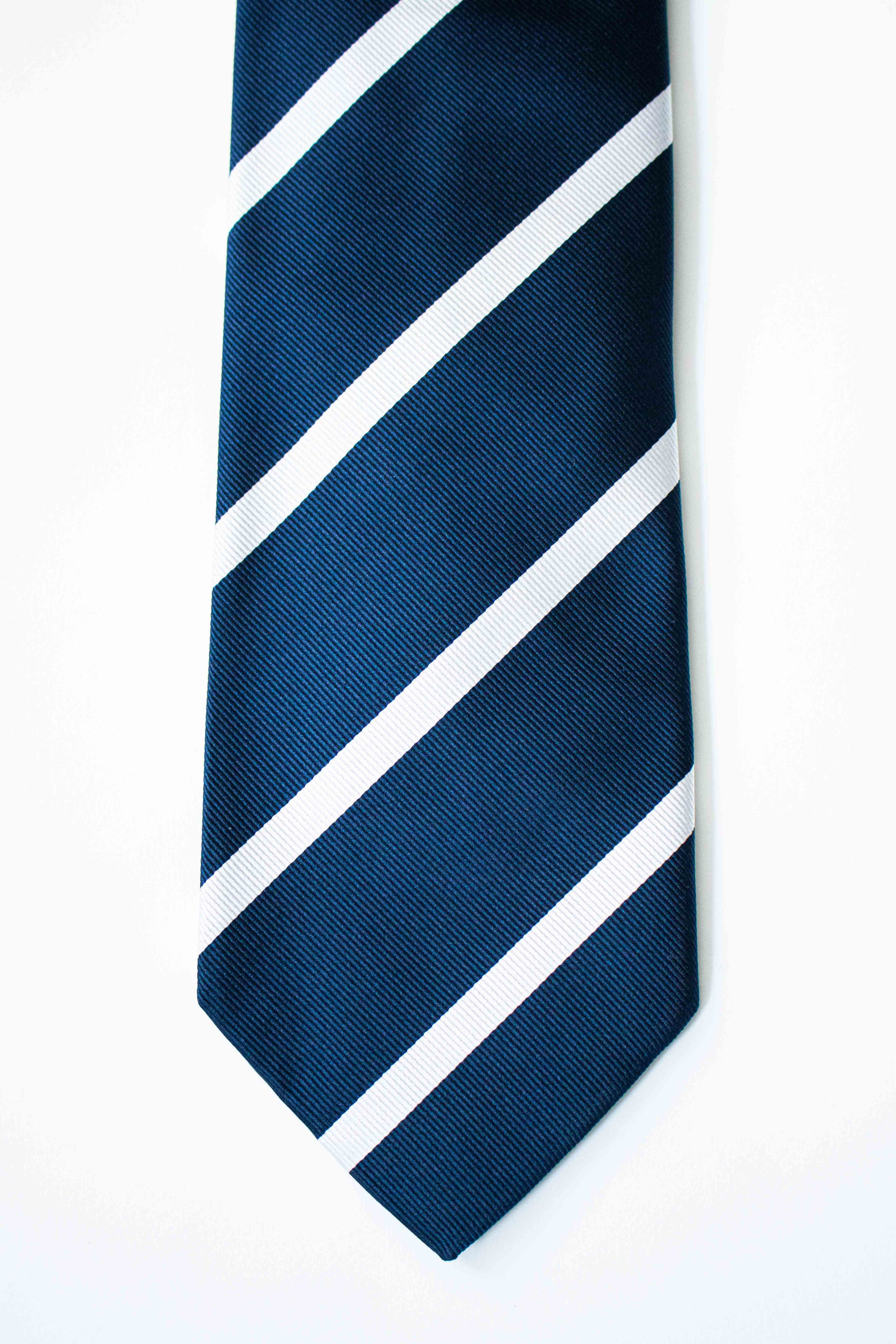 Striped Silk Necktie
