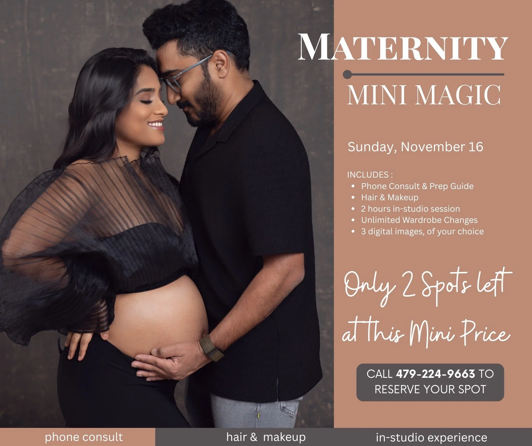 You deserve to remember yourself this way. Not just as a mother in transition, but as the woman who carried the beginning of new life. Only 2 spots left at the mini price! https://www.dreammshotz.com/maternity-portrait-special