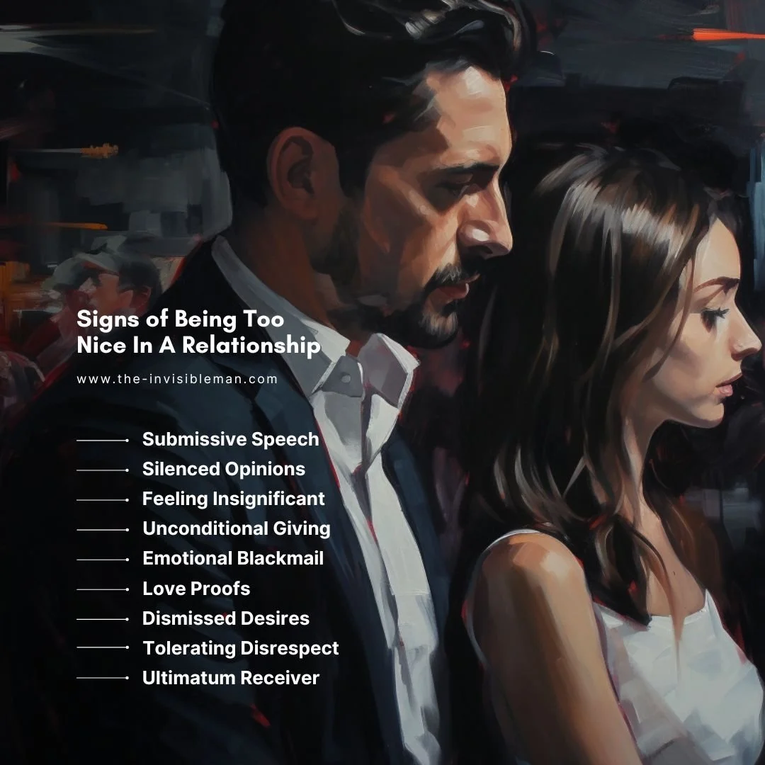 Being Too Nice In A Relationship Is Why You Are Always Suffering — The