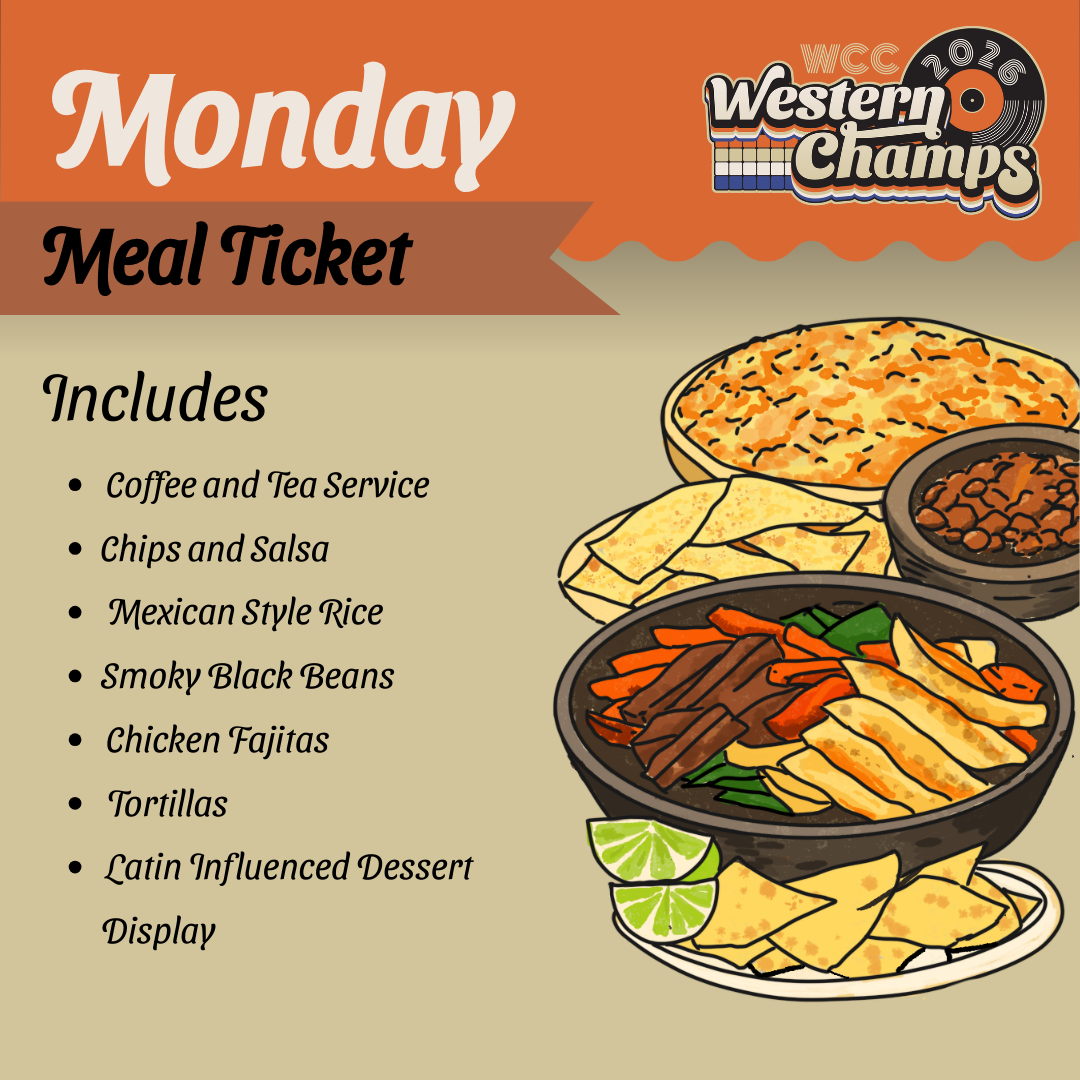 Monday Meal Ticket - Western Championship 2026