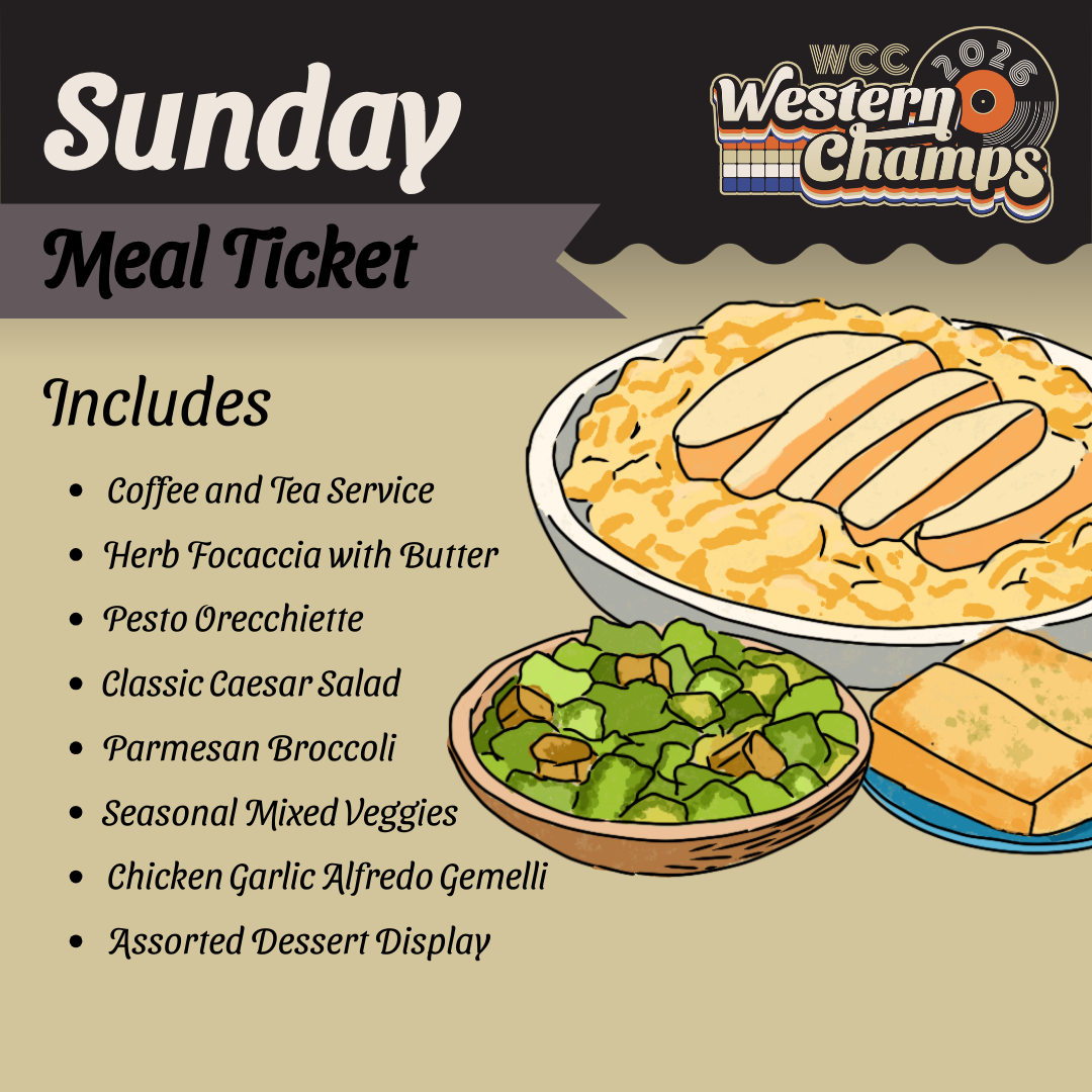 Sunday Meal Ticket - Western Championship 2026
