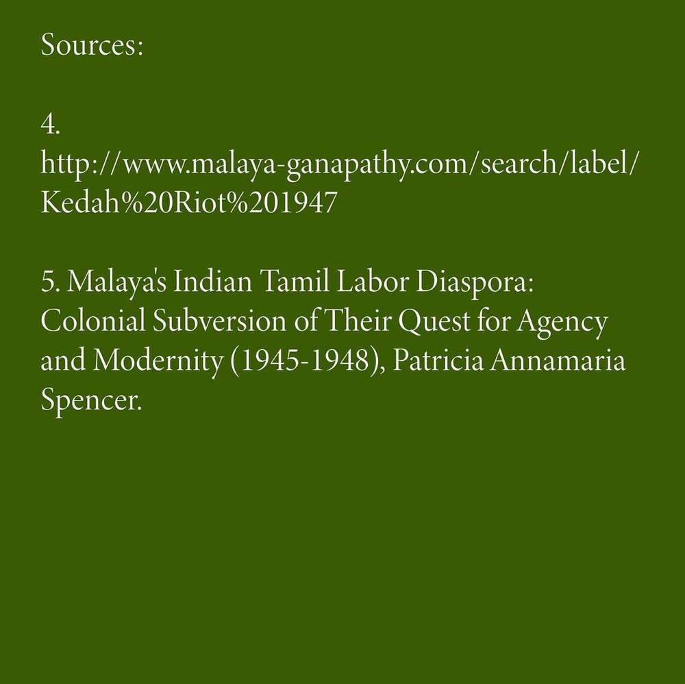 Malaya's Indian Tamil Labor Diaspora kedah riots 1947 veshalini naidu.jpg