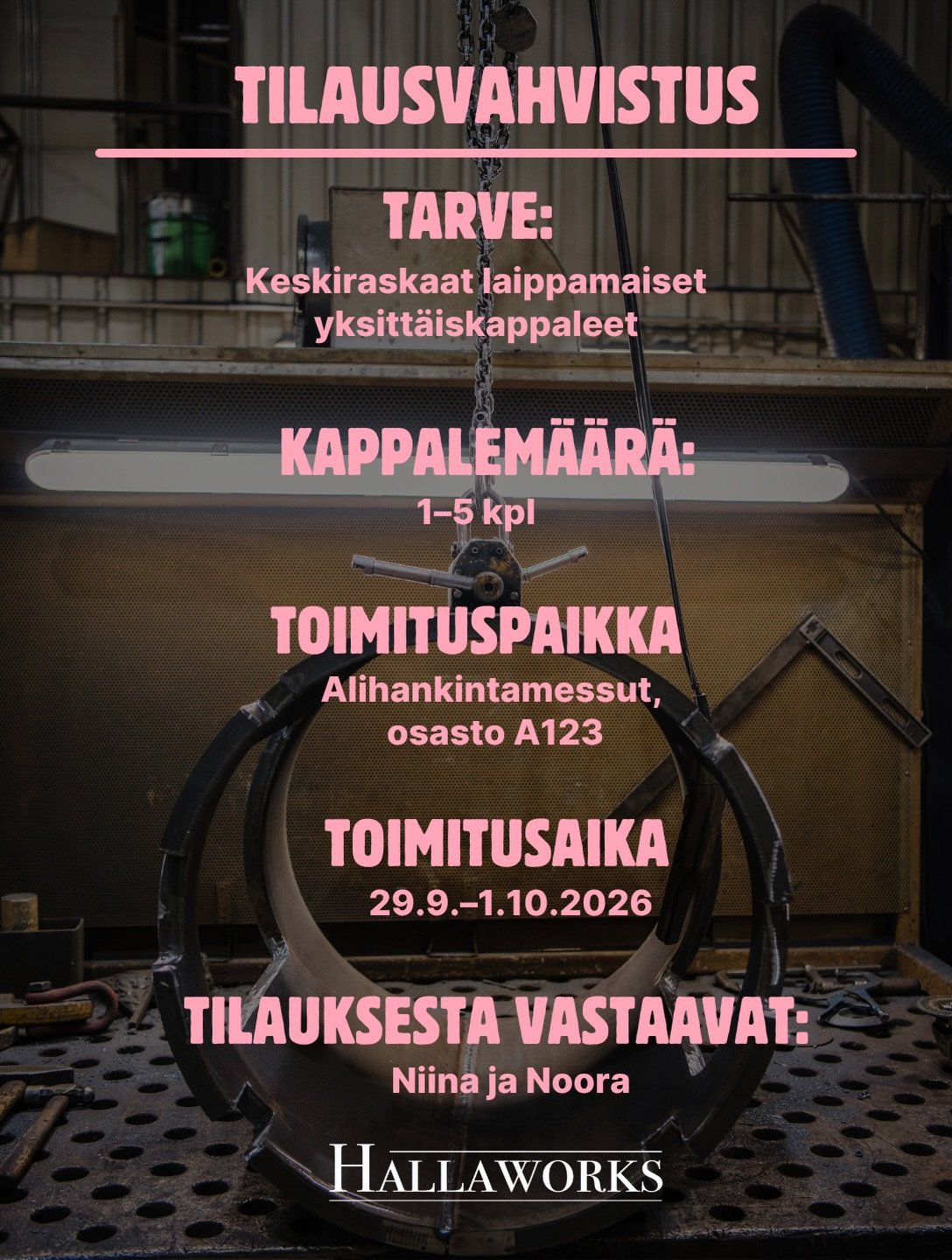 @alihankinta alkaa viikon p&auml;&auml;st&auml;, ja mukana on yli tuhat n&auml;ytteilleasettajaa.

Seuraavan viikon aikana kannattaa siis n&auml;ky&auml;, erottua ja j&auml;&auml;d&auml; mieleen.
Tarkista sosiaalisenmedian postauksista ainakin n&auml