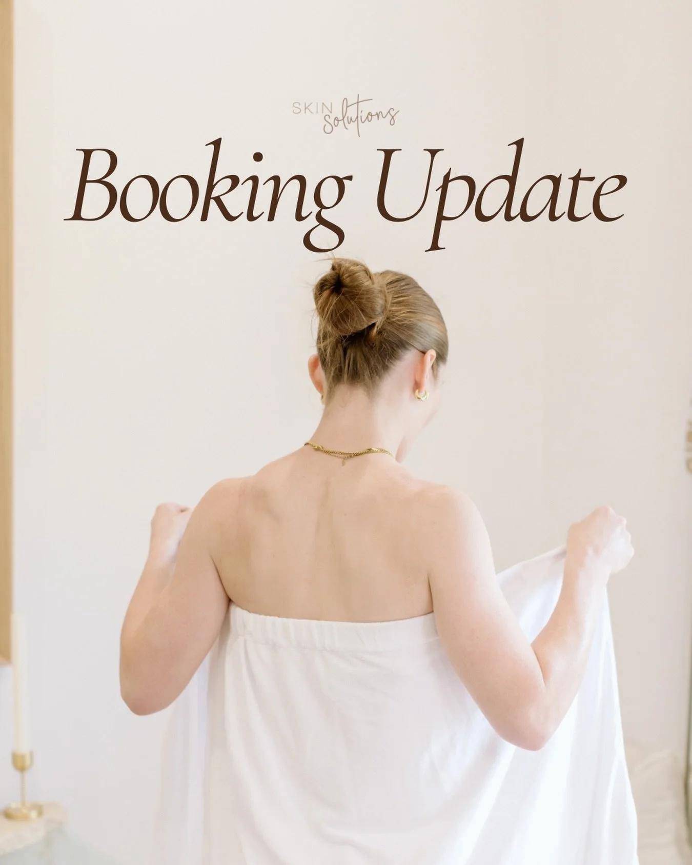 Skin Solutions has transitioned to a new booking system, and our confirmation texts are looking a little bit different. 📲

You will now receive a message to confirm your appointment with a link to follow. 

It will come from our SS mobile number so 