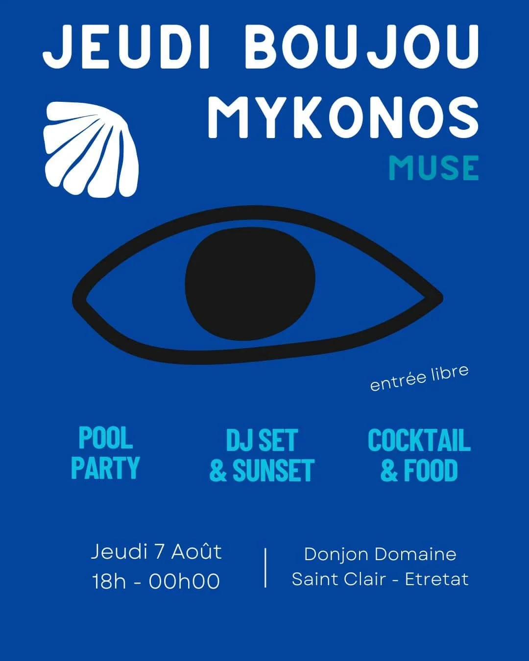 La Grèce s’invite au Jeudi Boujou du Donjon Domaine Saint Clair à Étretat pour la Soirée Iconique de l'Été !