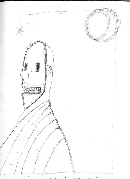Mexican Moon - trance drawing