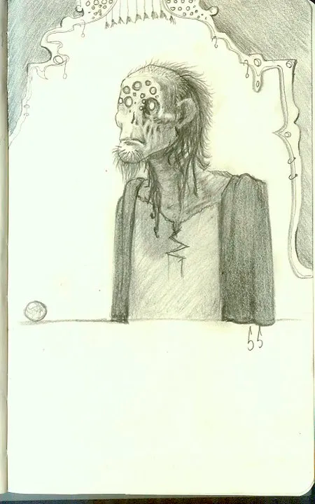 Le spectateur - trance drawing