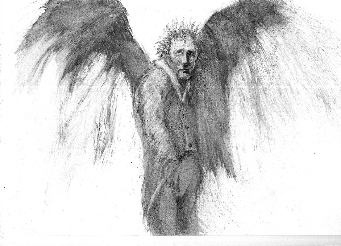 Threadbare Angel - channeled trance drawing