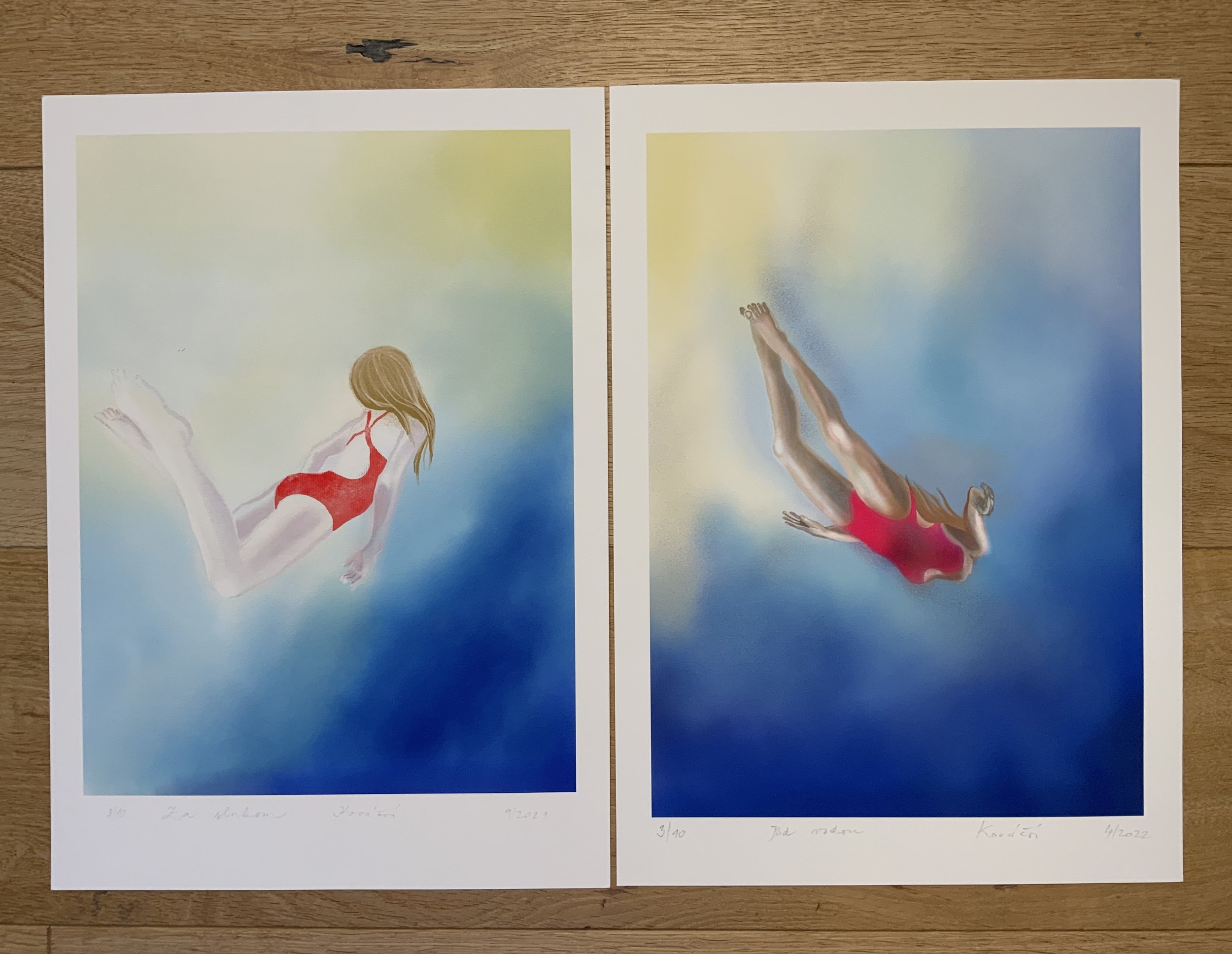 Do hlbín, fine art print