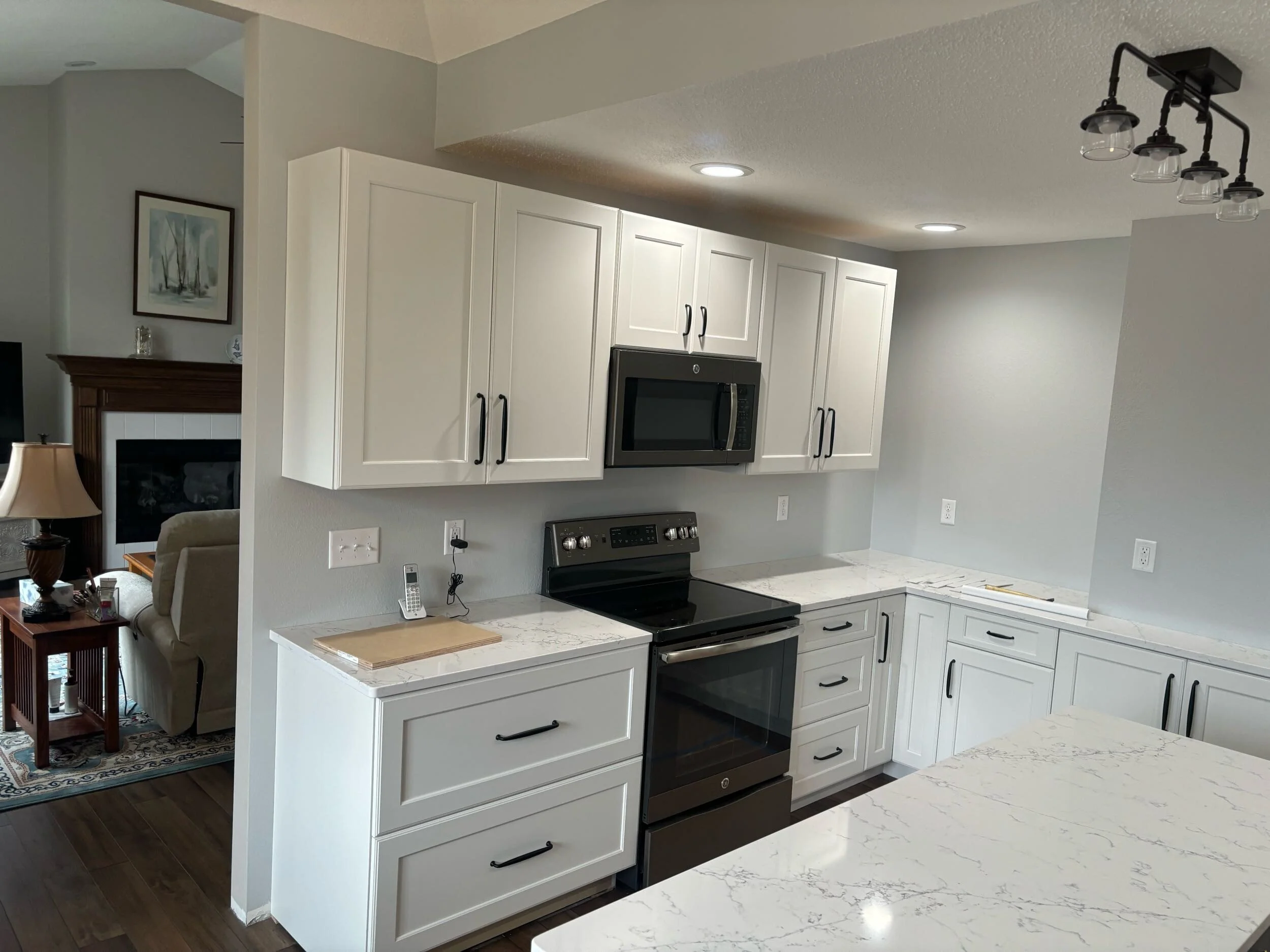 Traditional Transitional Kitchen Remodel by Scharf Building Services project photo