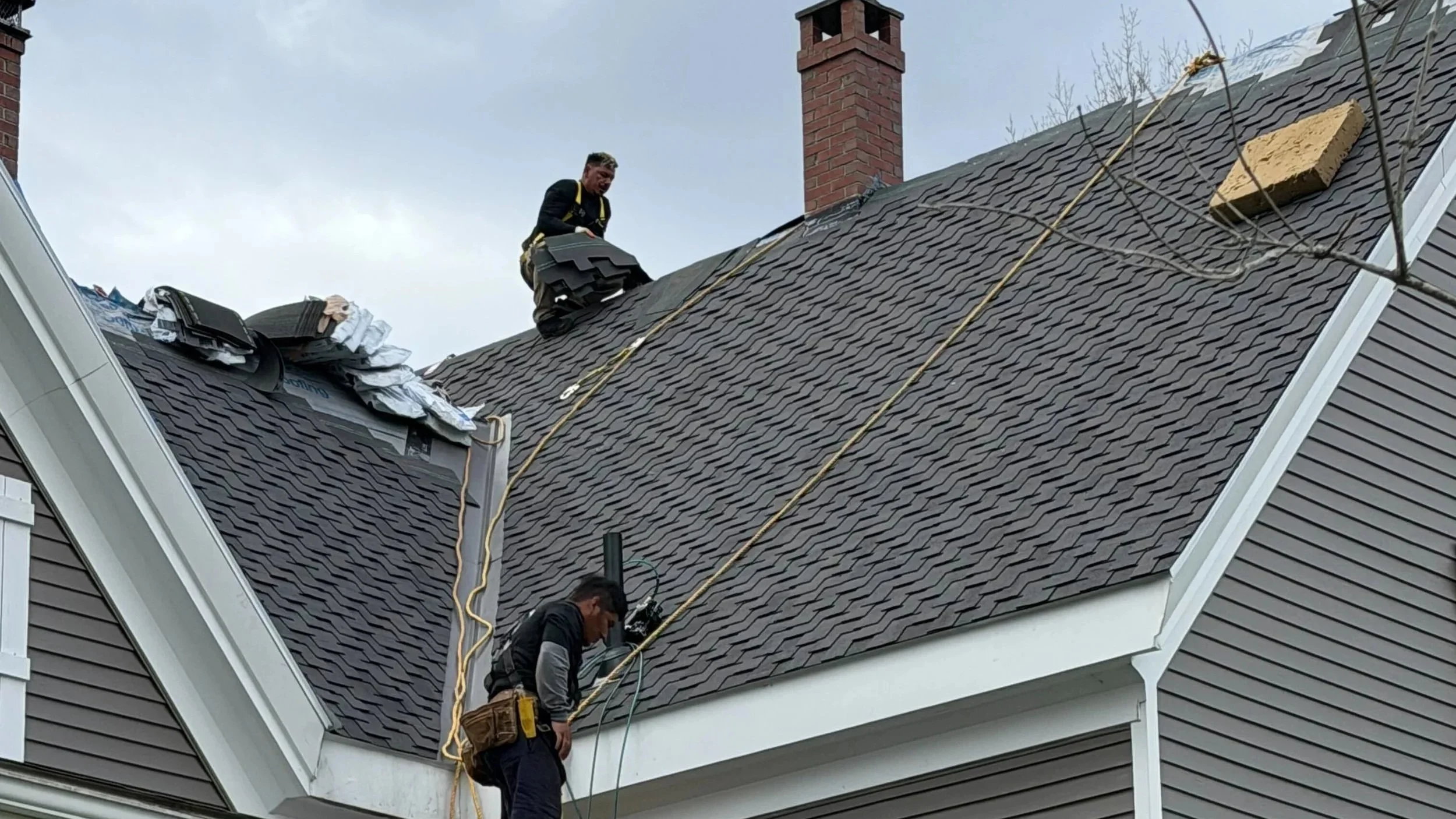 Certainteed Presidential Asphalt Shingles installed in Rockland, Maine