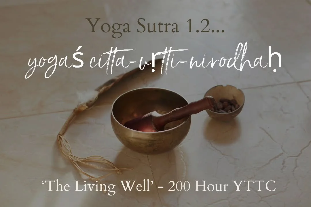 &ldquo;Yogaś citta-vṛtti-nirodhaḥ.&rdquo;

Yoga is the cessation of the fluctuations of the mind.

This sutra isn&rsquo;t just philosophy, it&rsquo;s a mirror.

In a 200hr YTTC, we often think we are coming to learn how to teach; but what unfolds is 