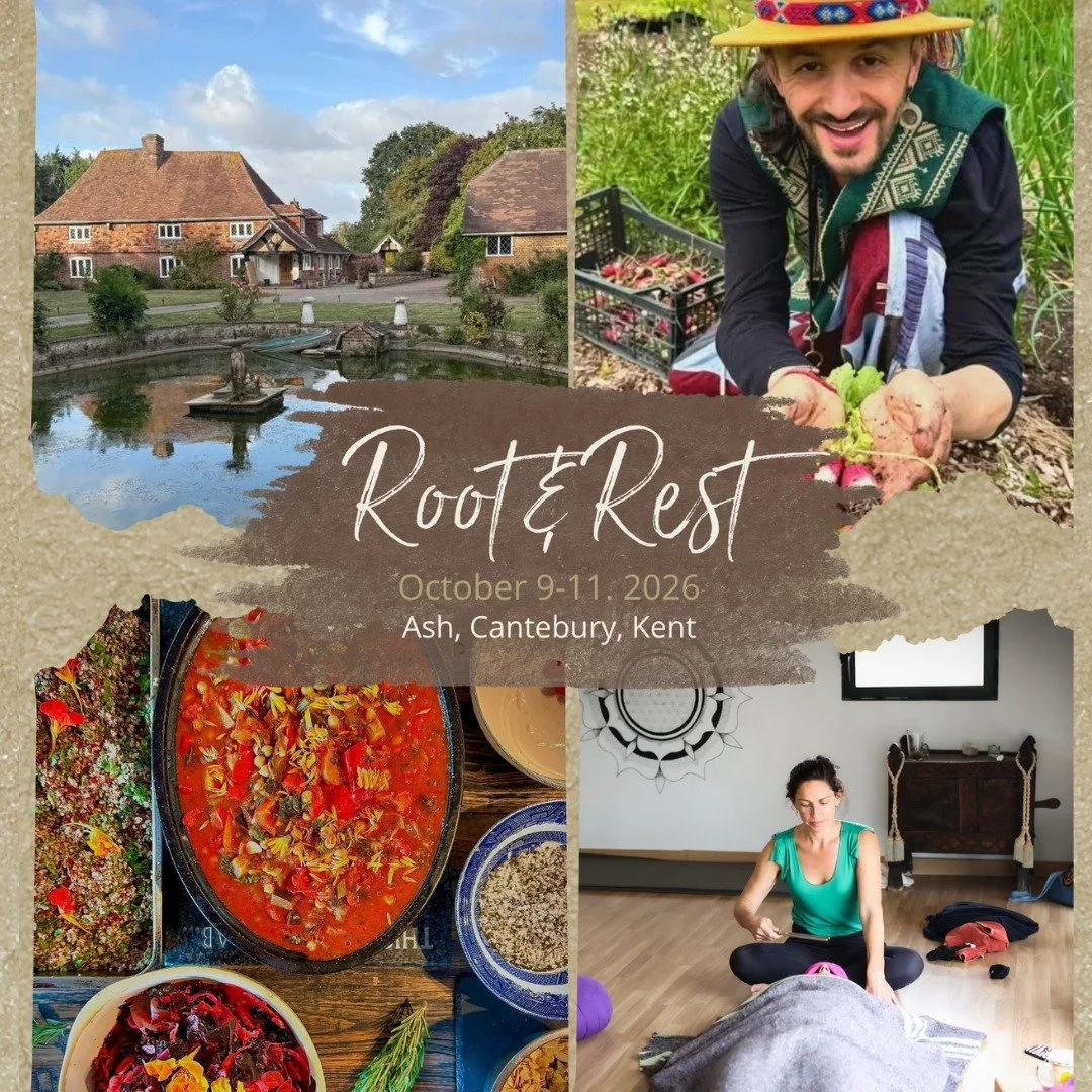 ✨ ROOT &amp; REST ✨

October 9-11, Ash, near Cantebruy.

Sowing the seeds for the seasons ahead!  As we all know how time flies by! So if you have been thinking about booking some nourishing time out, locally and for a manageable time then here is yo