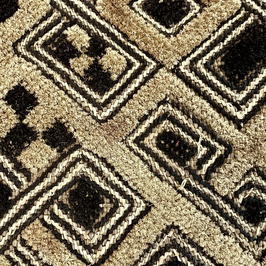 Kuba cloth small pattern closeup 3