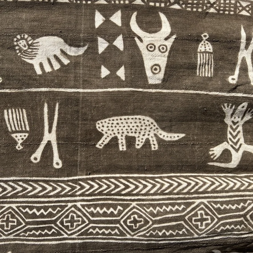 Animal mud cloth closeup 1