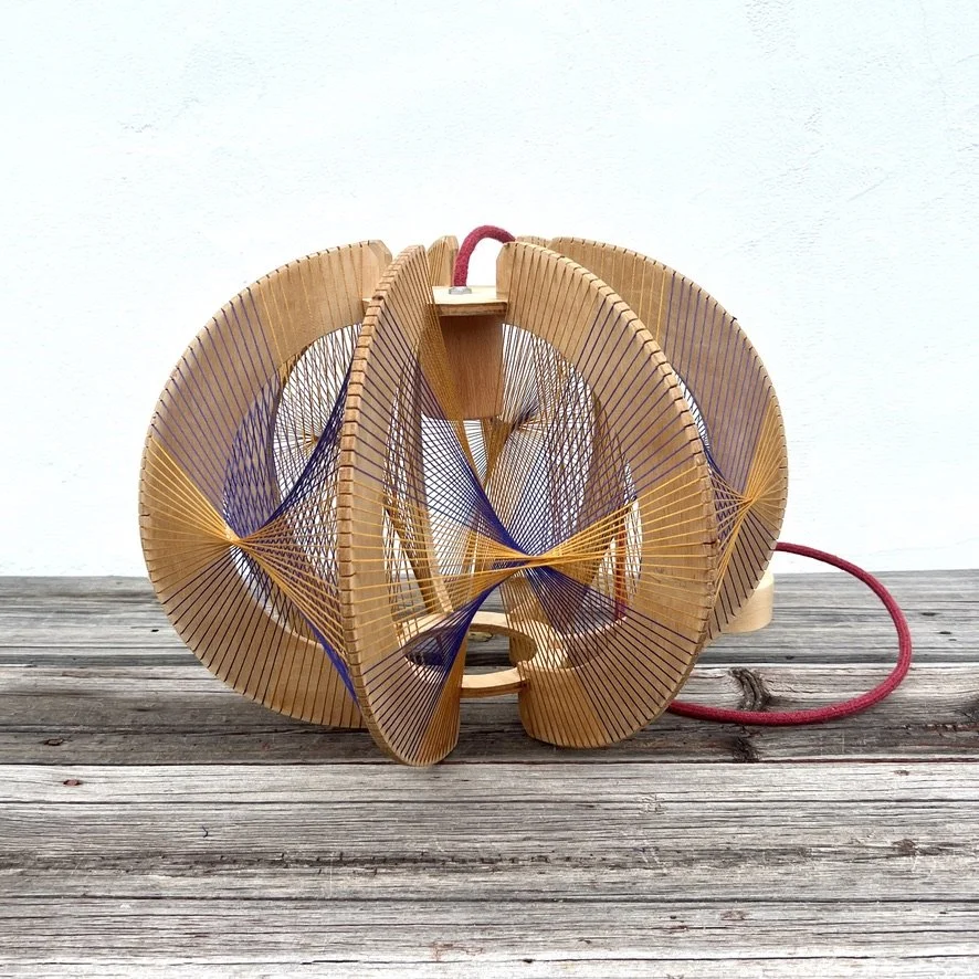 plywood string pendant lamp main