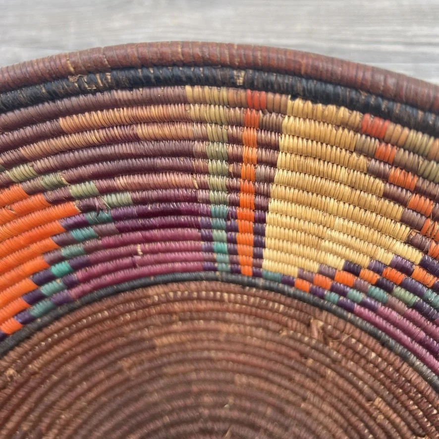 Rwandan basket closeup 2
