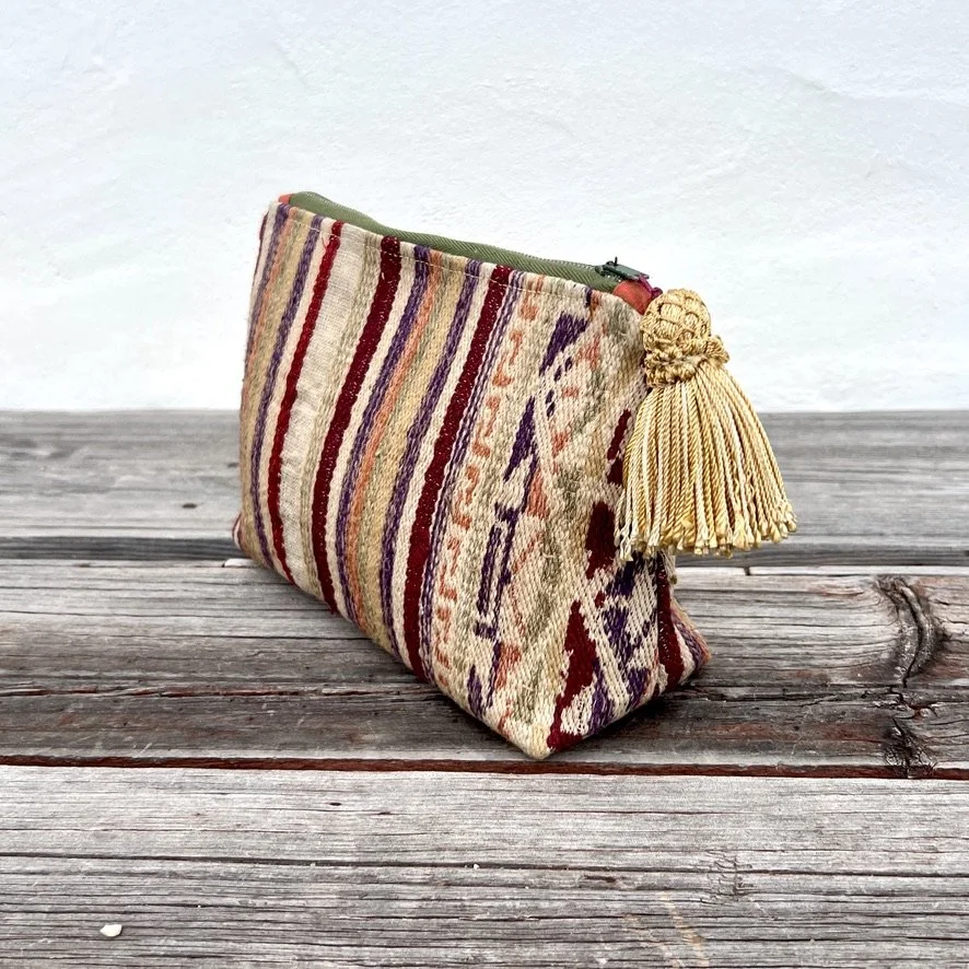 White Thai pouch side
