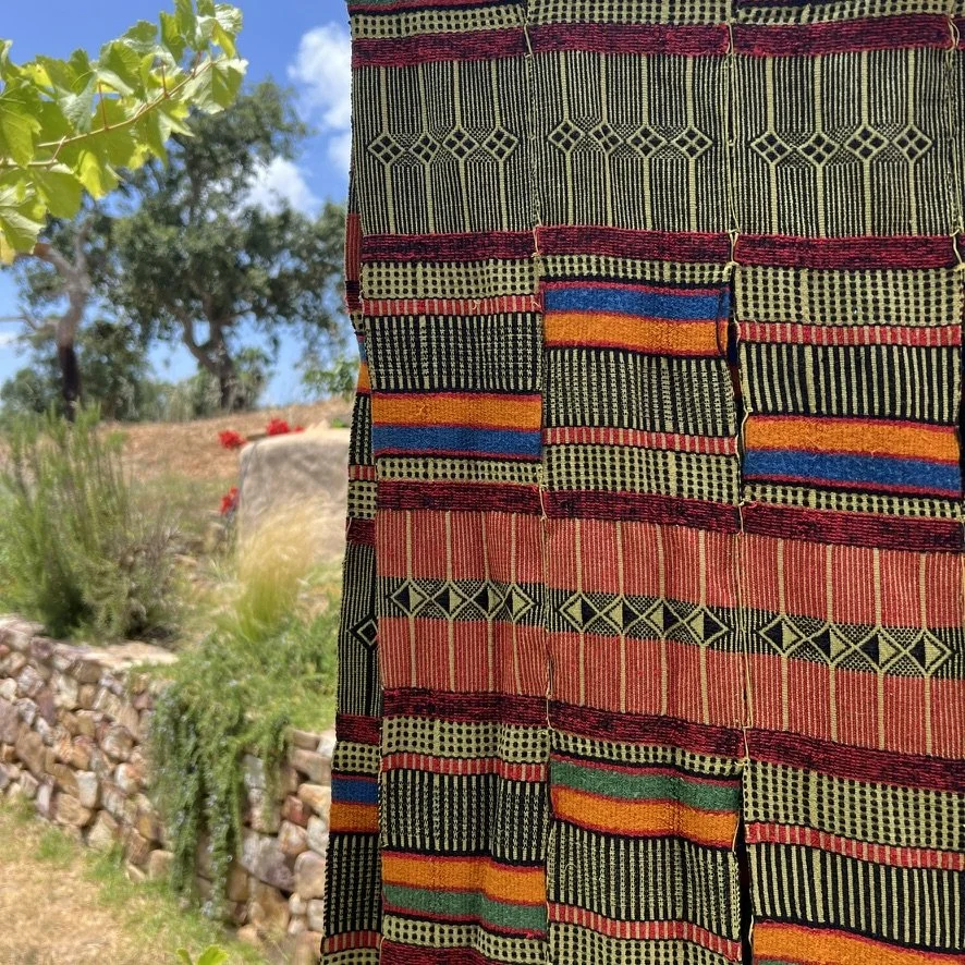 Djerma wedding blanket tera tera Niger nature background