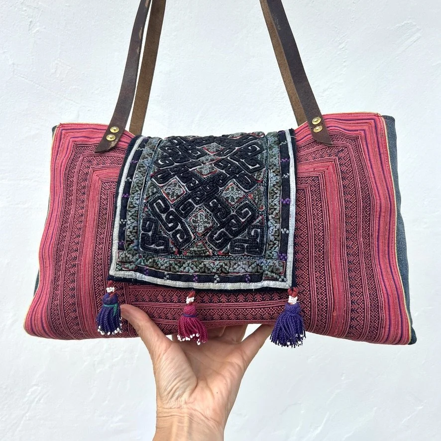 Sapa Bag pink with hand