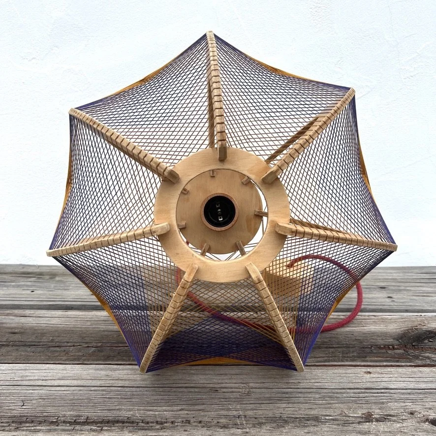 plywood string pendant lamp bottom