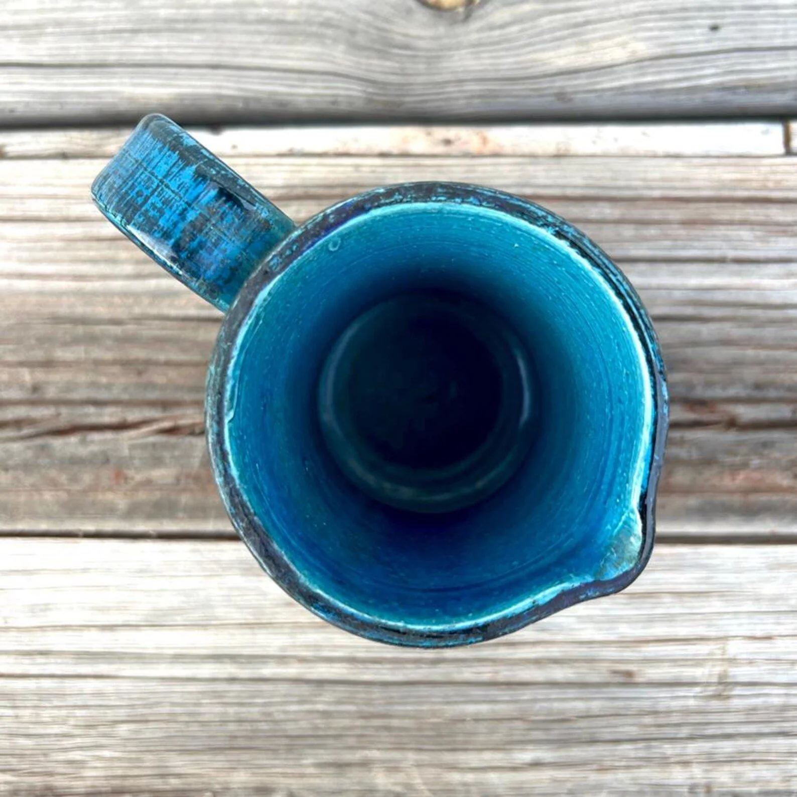 Aldo Londi Rimini Blu jug top view