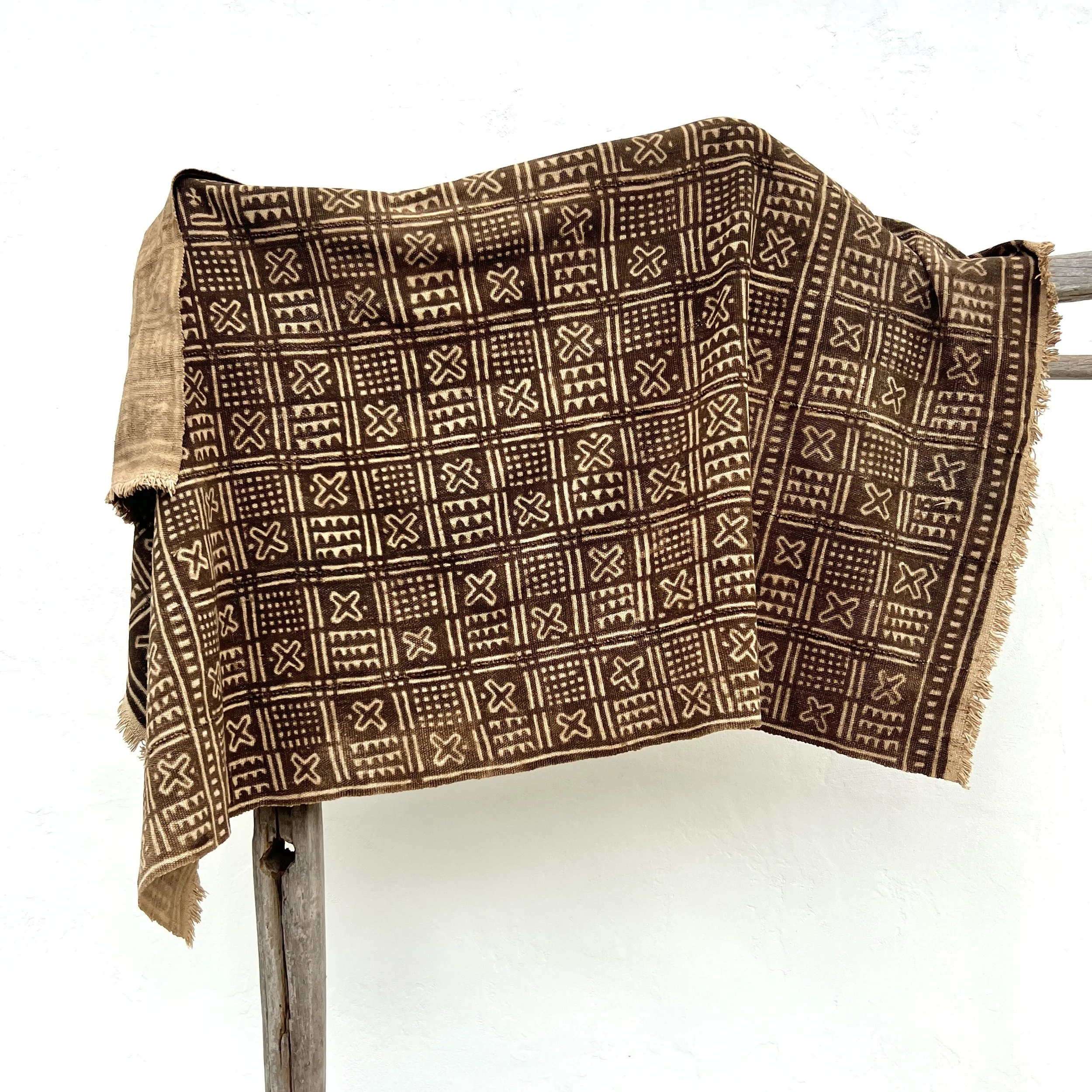 Mud cloth Mali resist-dye hanging