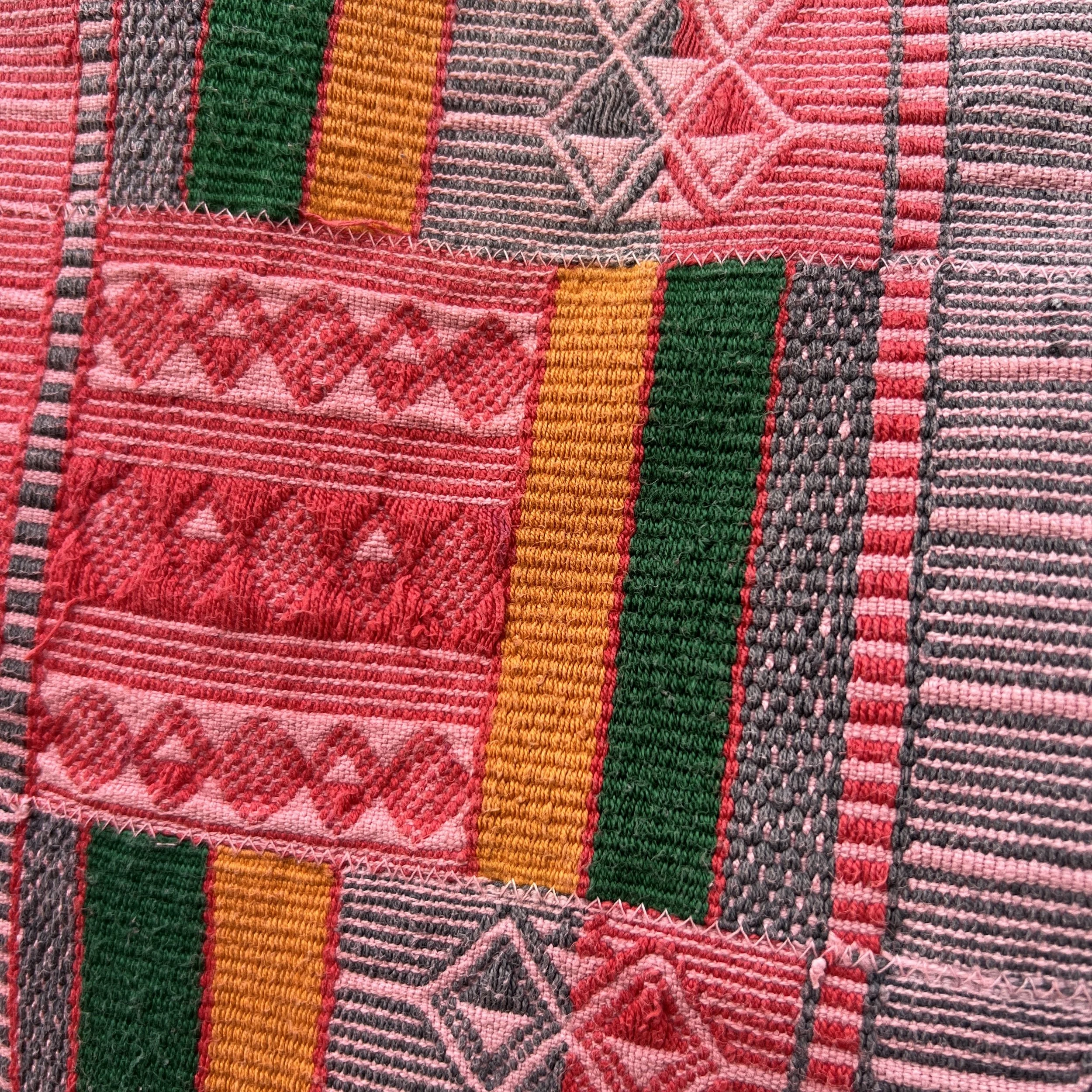 Djerma wedding blanket tera tera Niger closeup 3