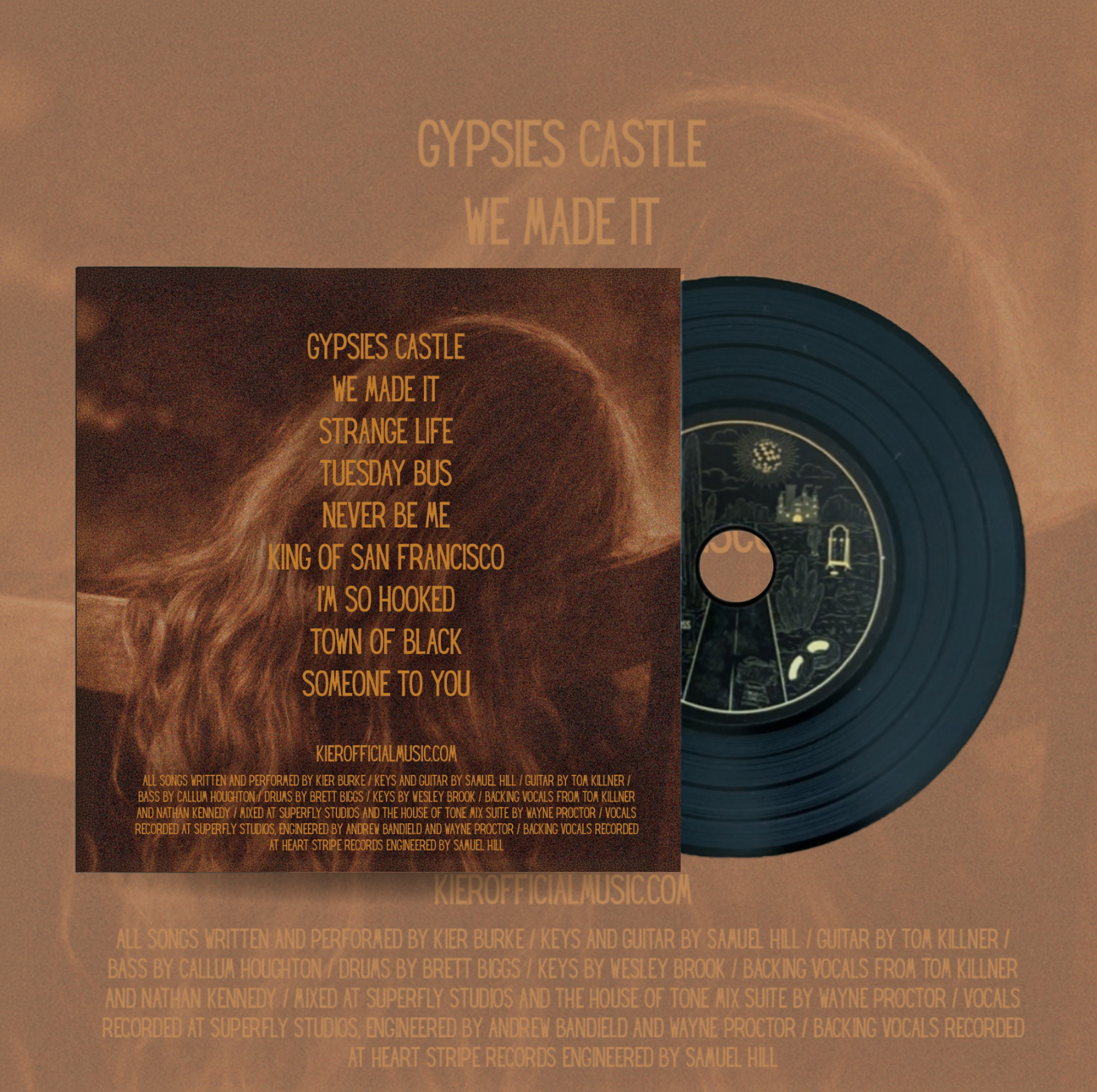 Welcome to the strange life - Kier back CD.png