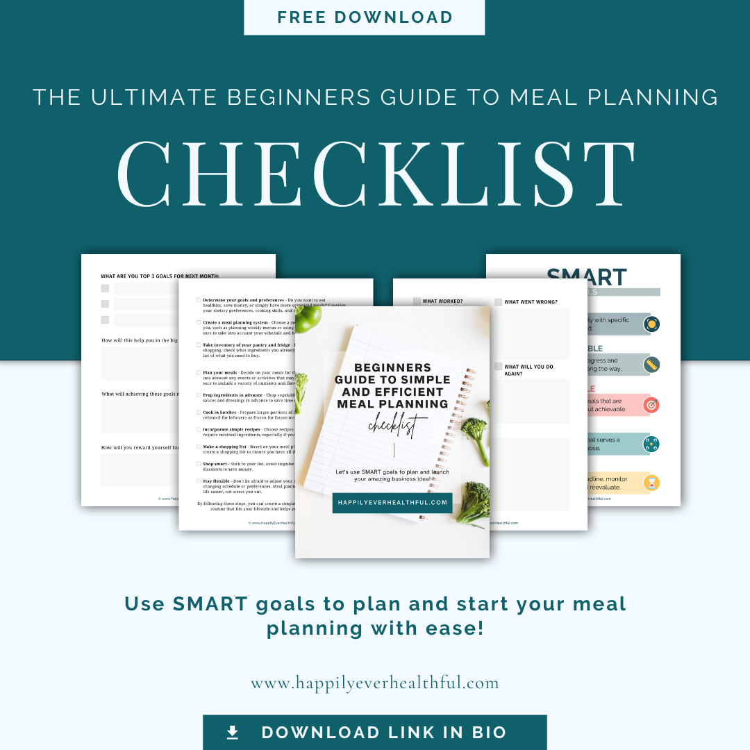 A Beginners Guide to Simple and Efficient Meal Planning
