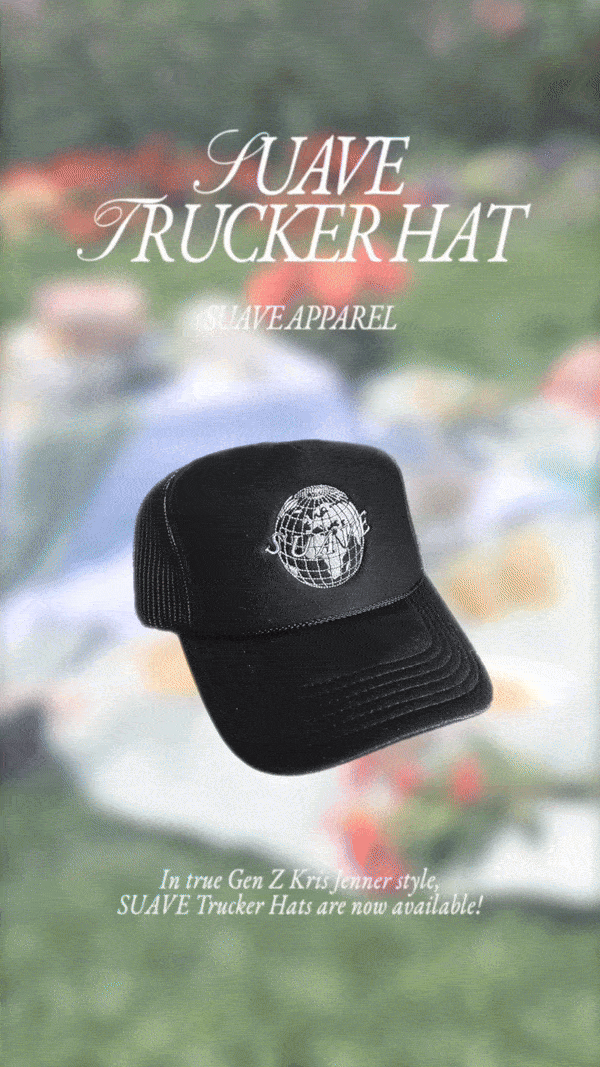 Suave Trucker Hat.gif