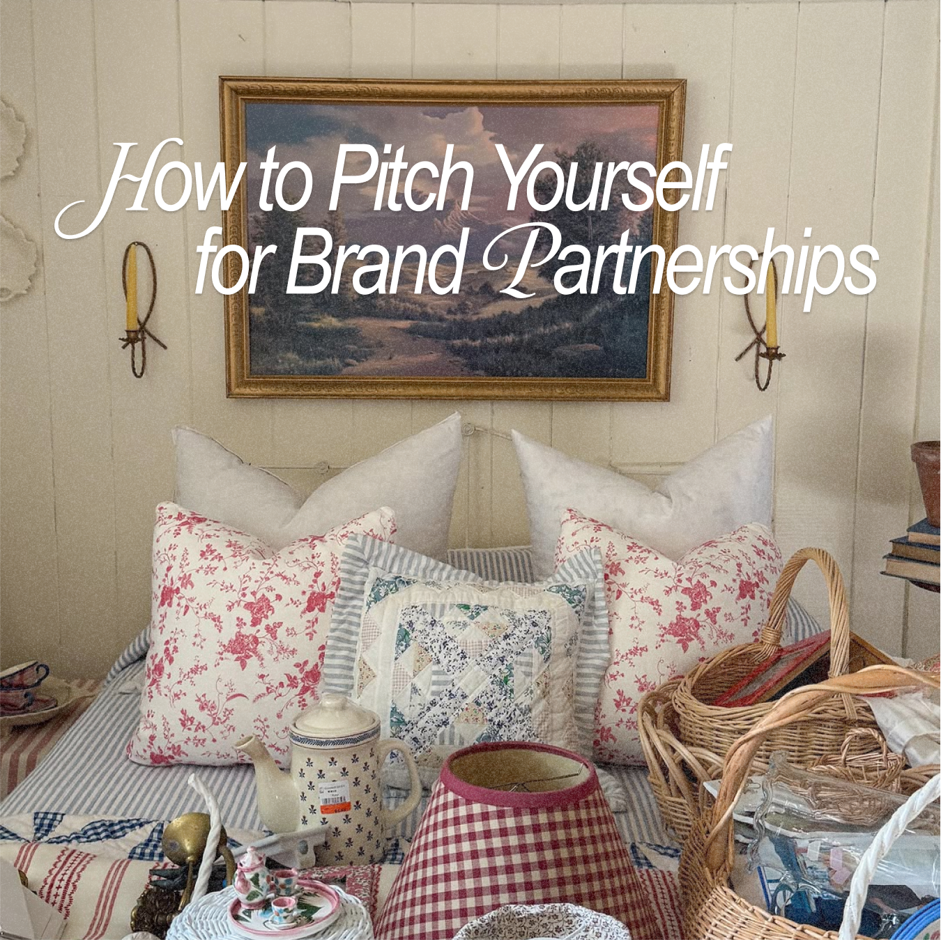 How to Pitch Yourself for Brand Partnerships