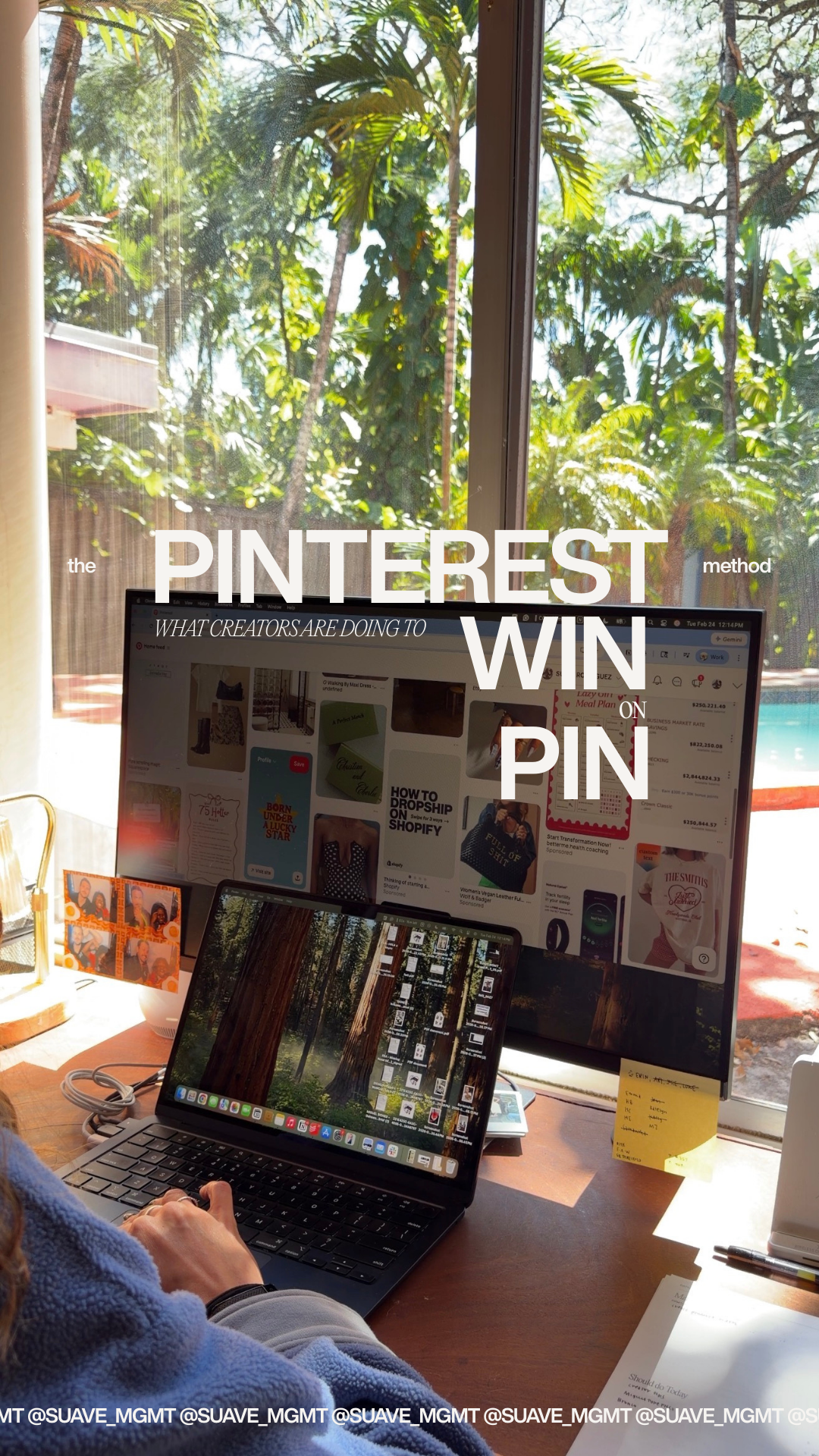 the PINTEREST method by @suave_mgmt