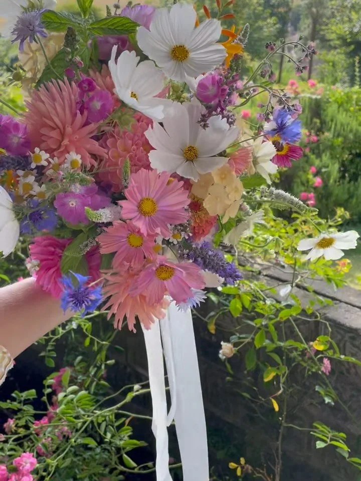 One of my favourites &hellip;. All British blooms shinning for this July Wedding.