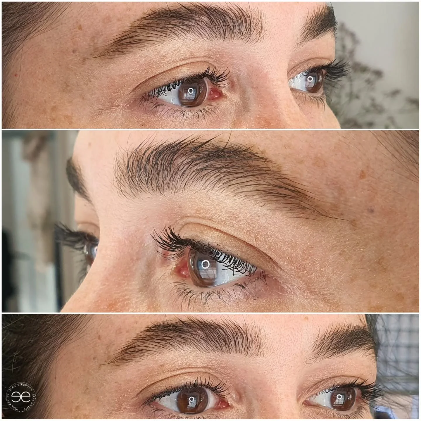 a brow filled in with makeup doesn't have to be dark &amp; heavy.
regardless of your medium of choice - pen, pencil, pomade or powder - choosing the right shade will ensure the brows still look soft &amp; natural yet defined.

in this example, these 