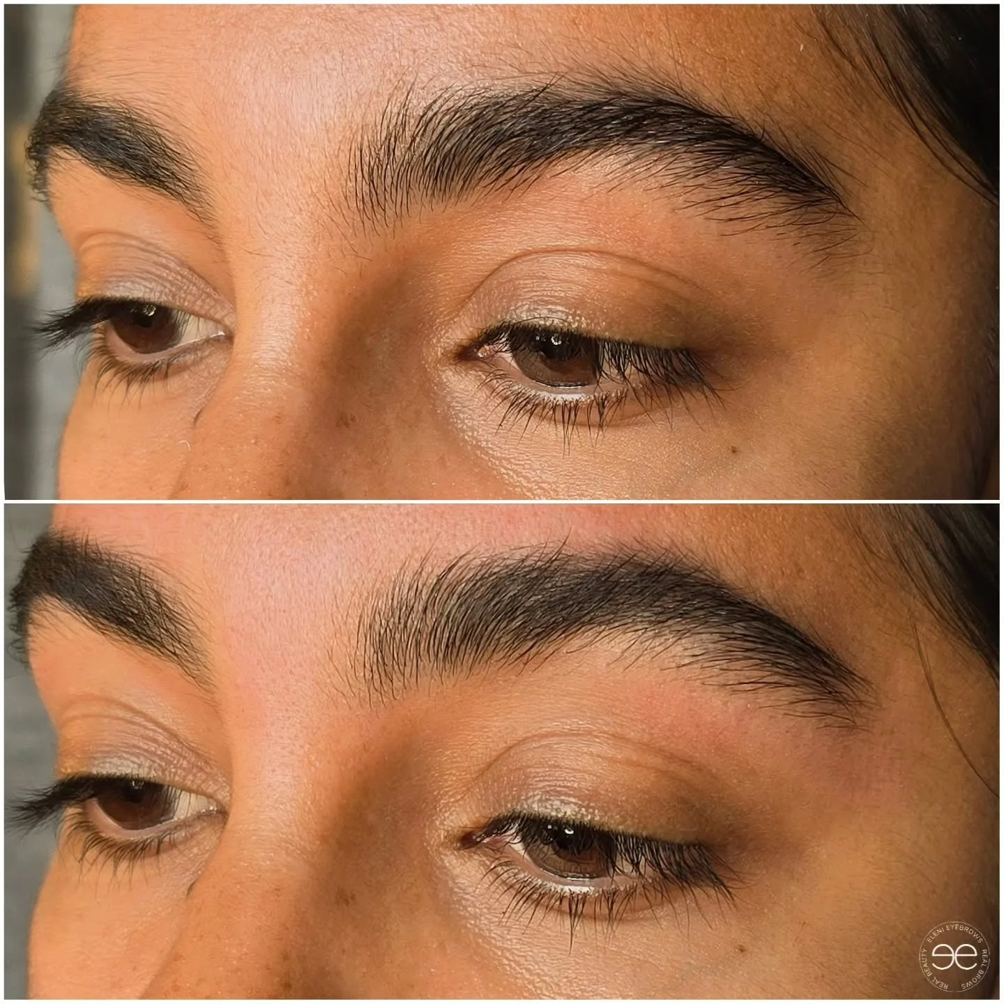 subtle brow shaping that makes all the difference

#naturalbrows #realbeautyrealbrows #browsing #browsbyee